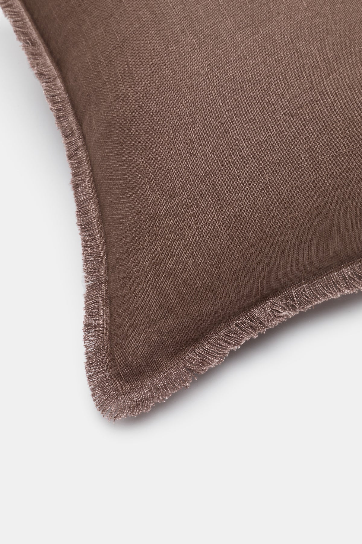 Square Fringed Cushion