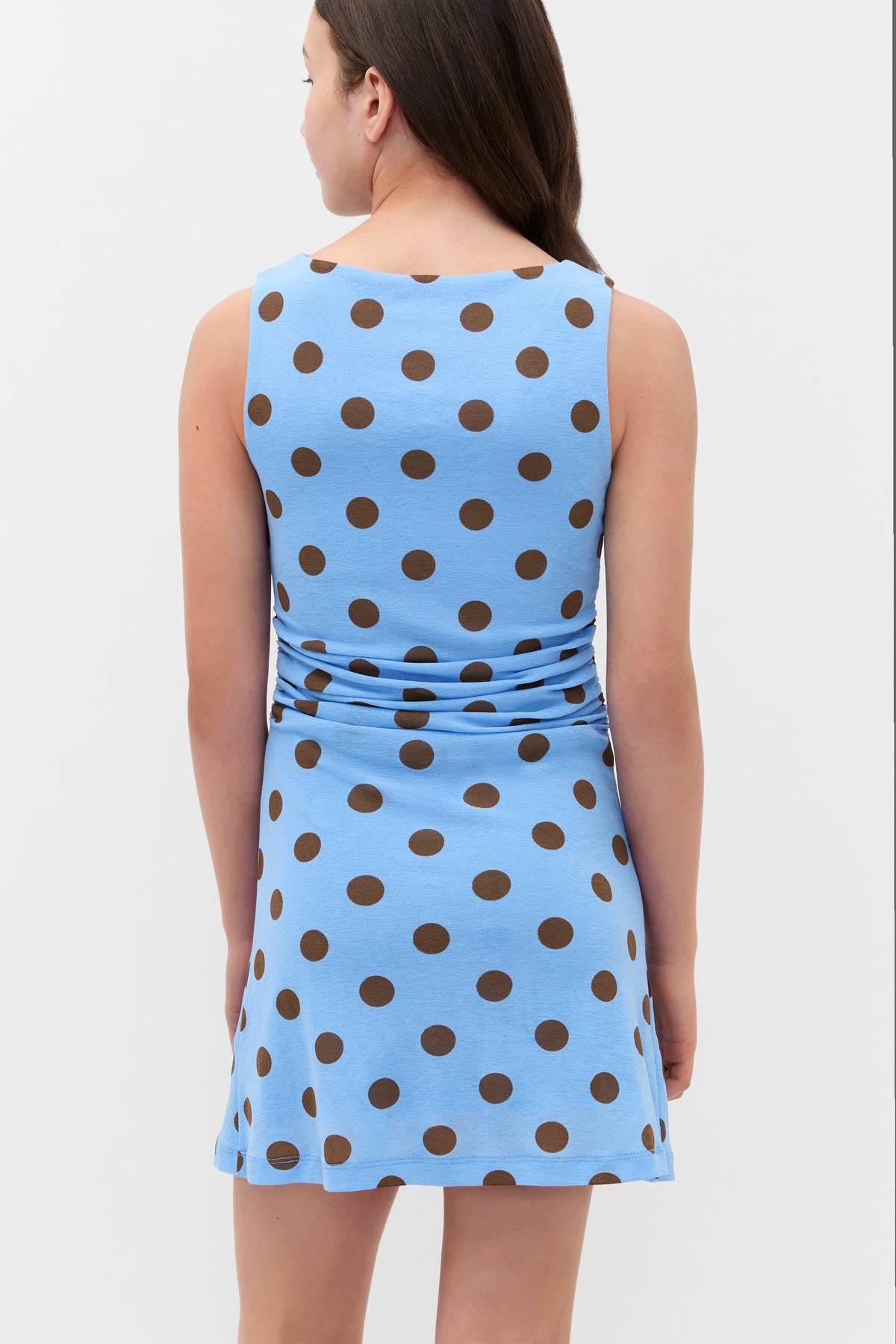 Mesh Spot Dress