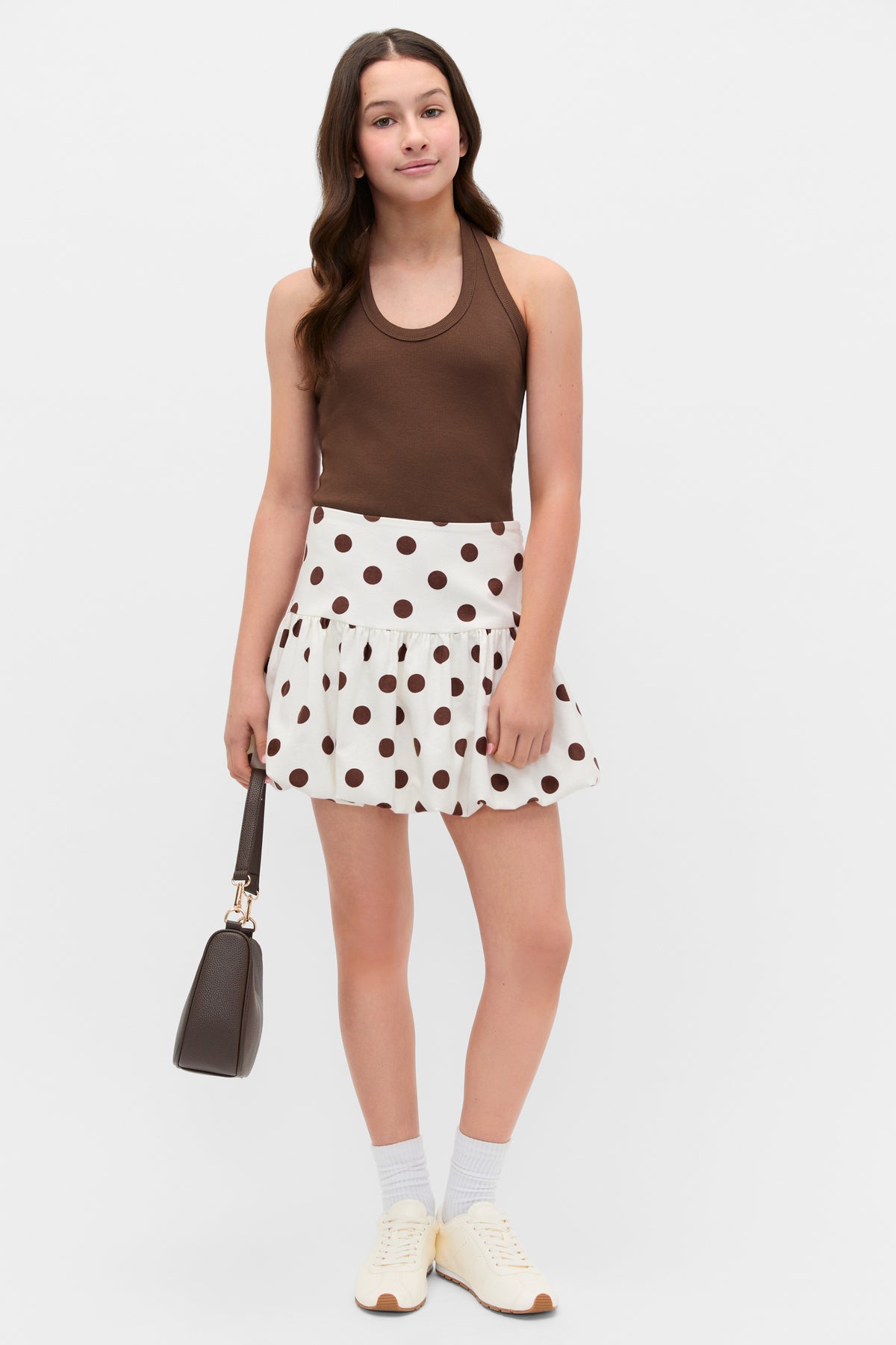 Spot Bubble Skirt
