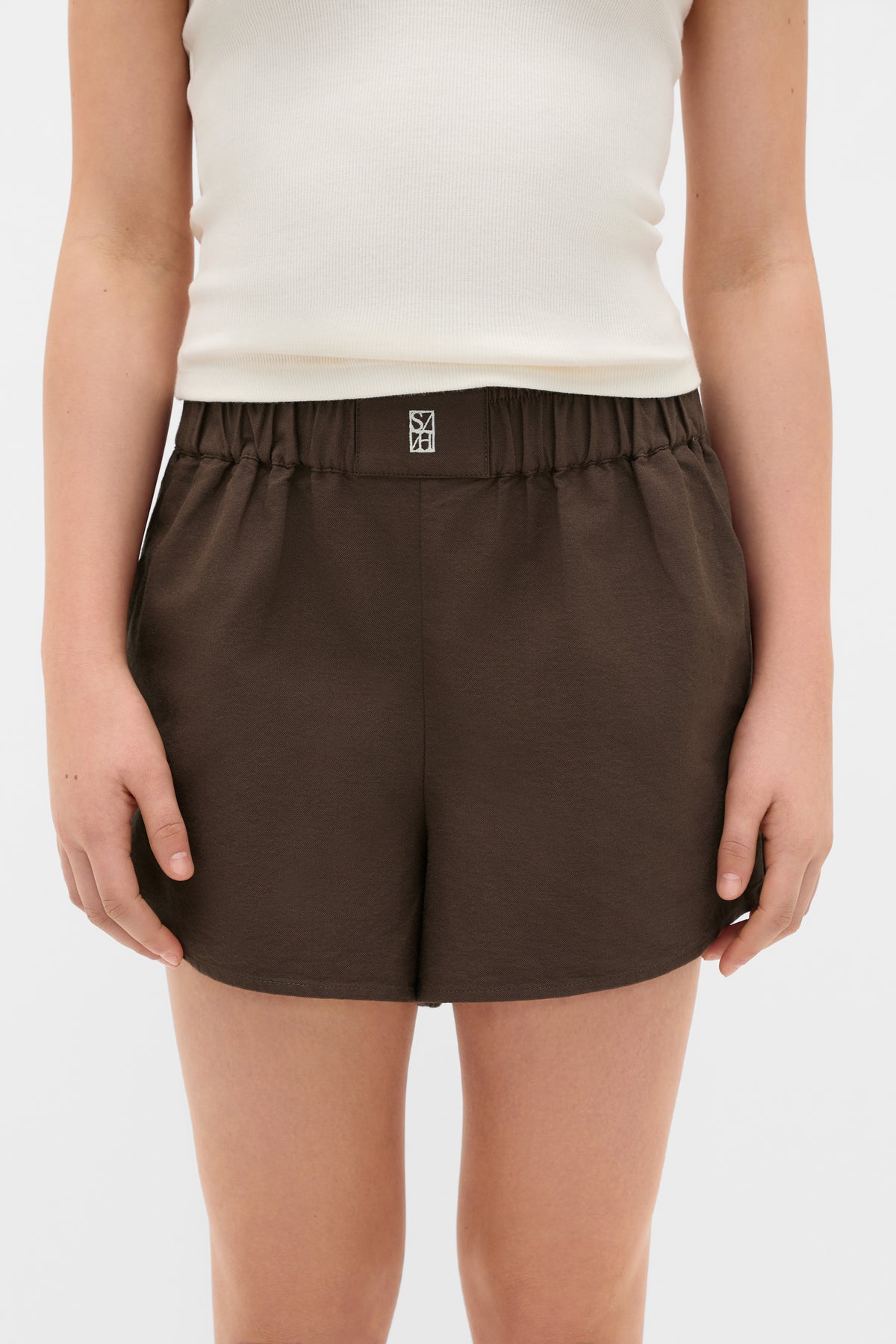 Elasticated Logo Short