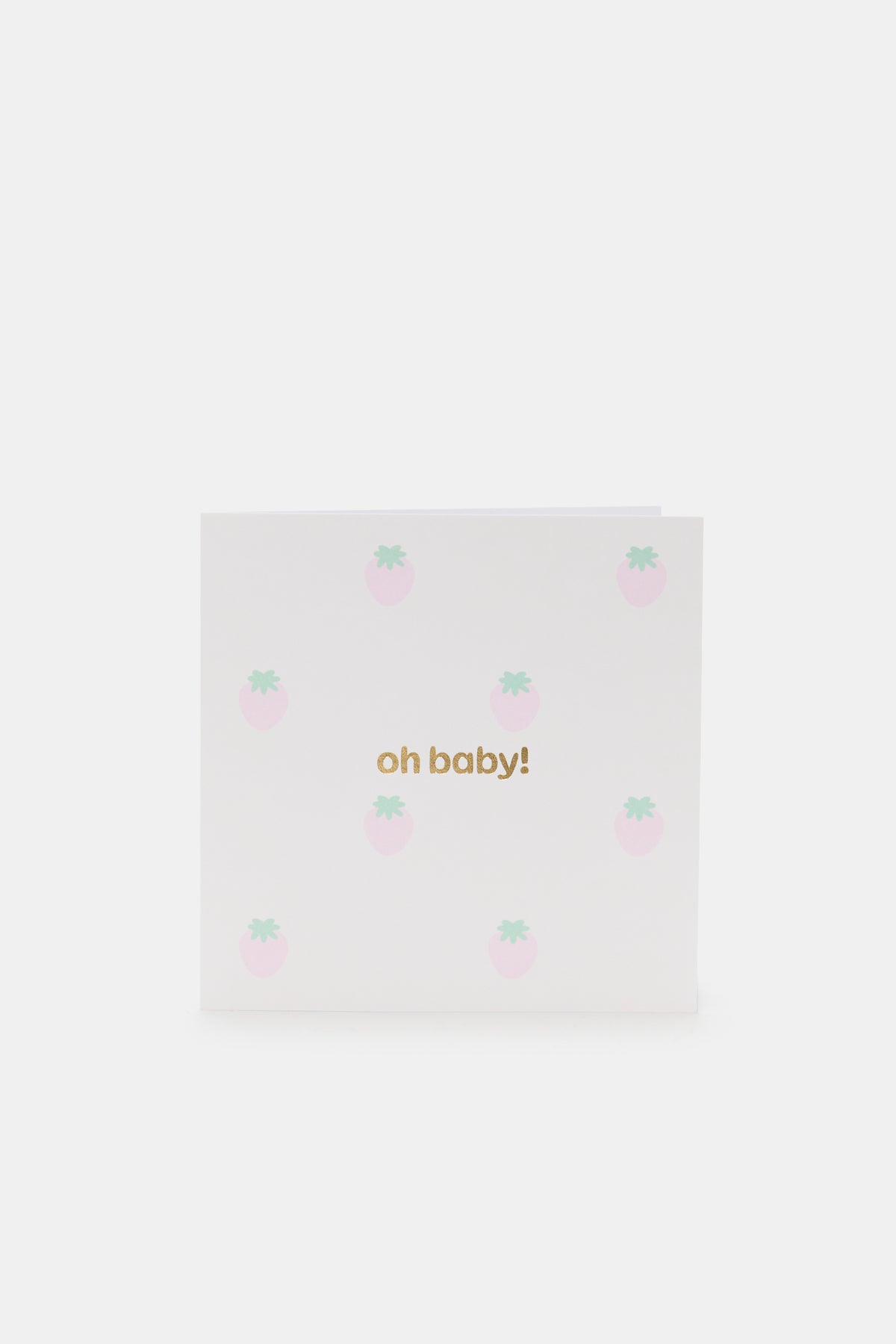 Oh Baby Strawberry Card