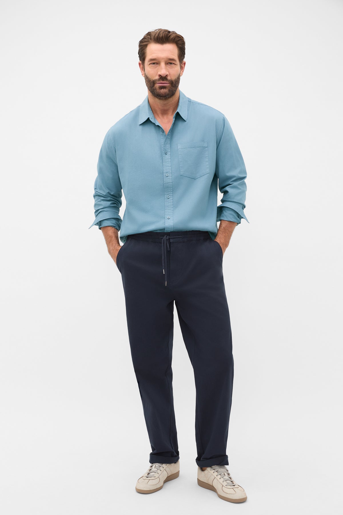 Drapey Twill Shirt