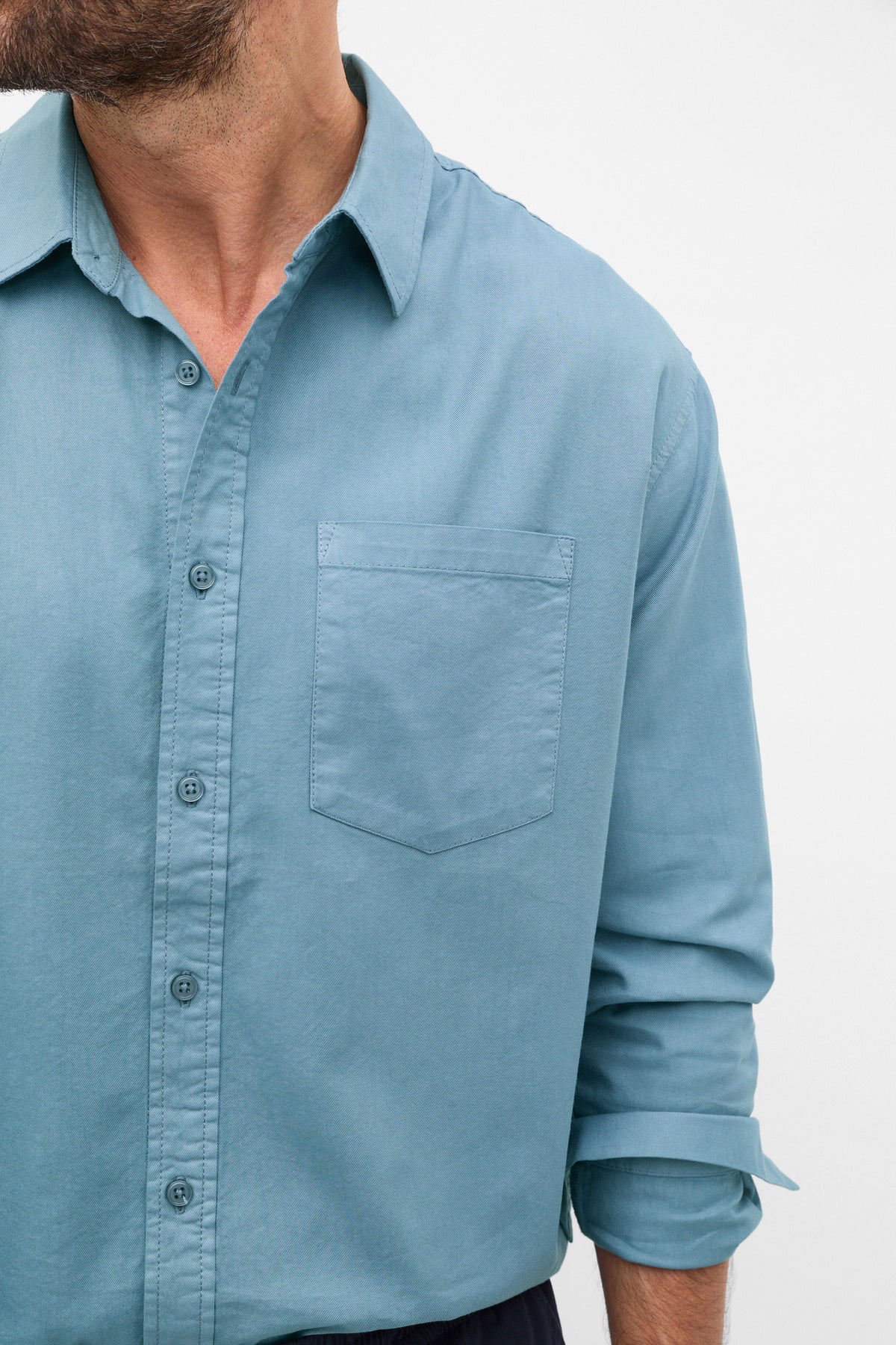 Drapey Twill Shirt