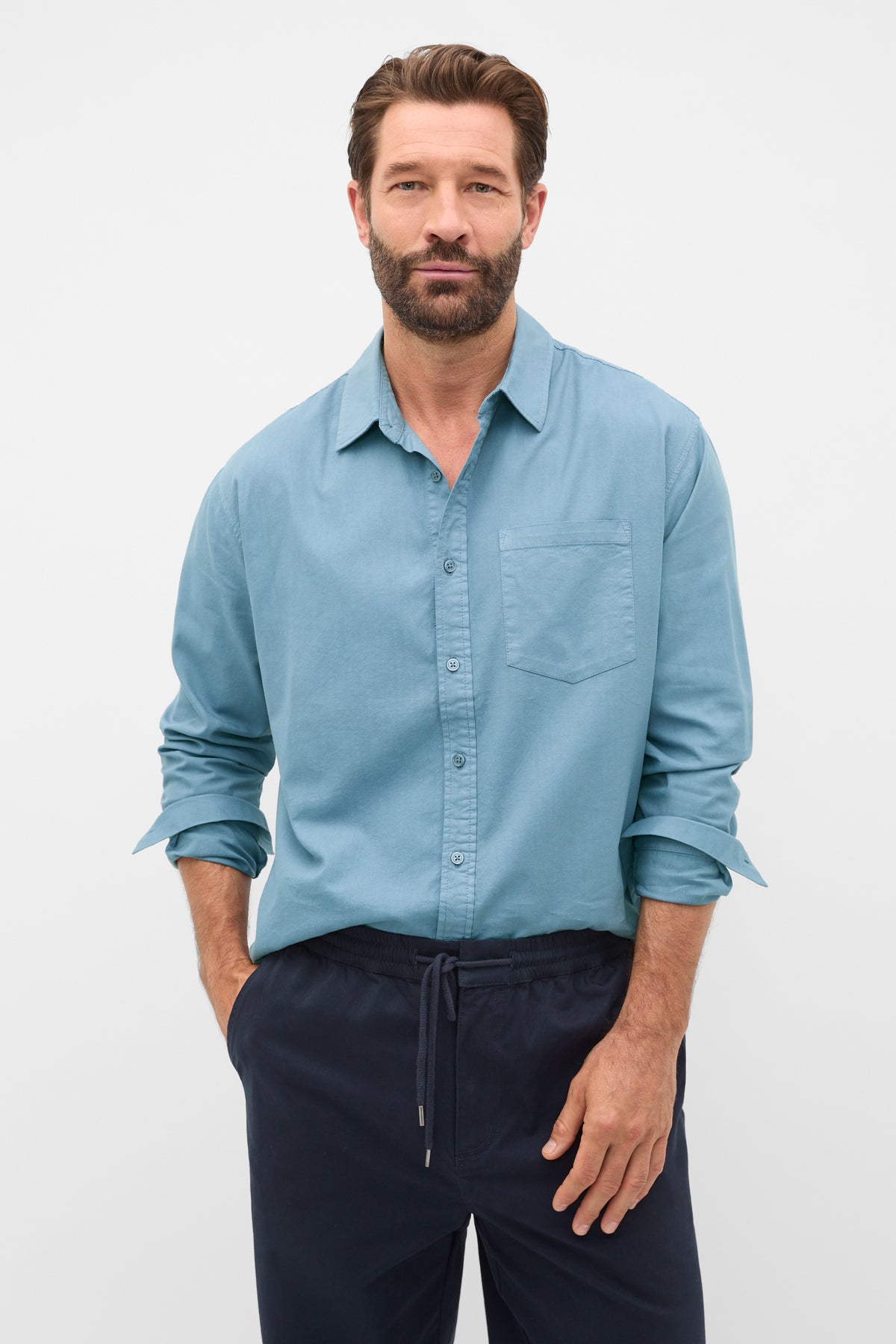 Drapey Twill Shirt