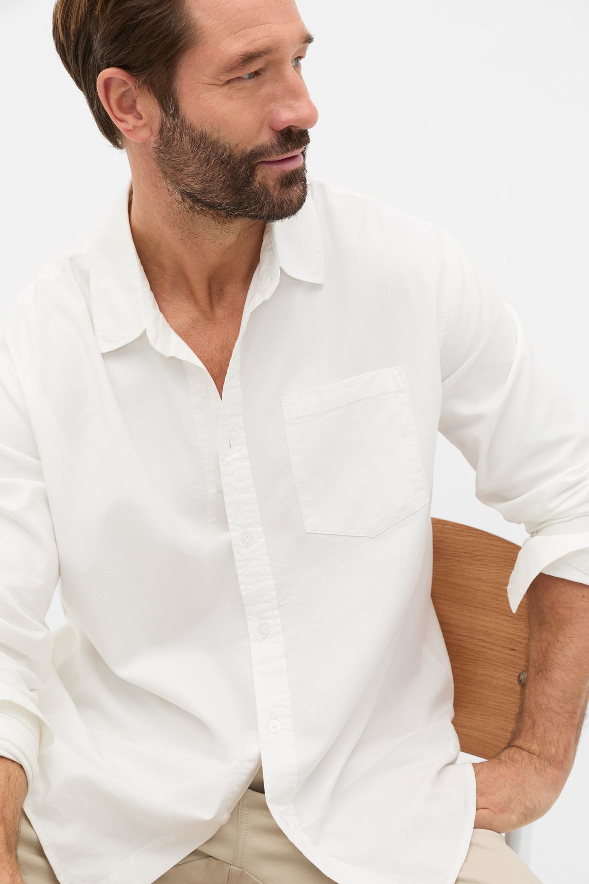 Drapey Twill Shirt