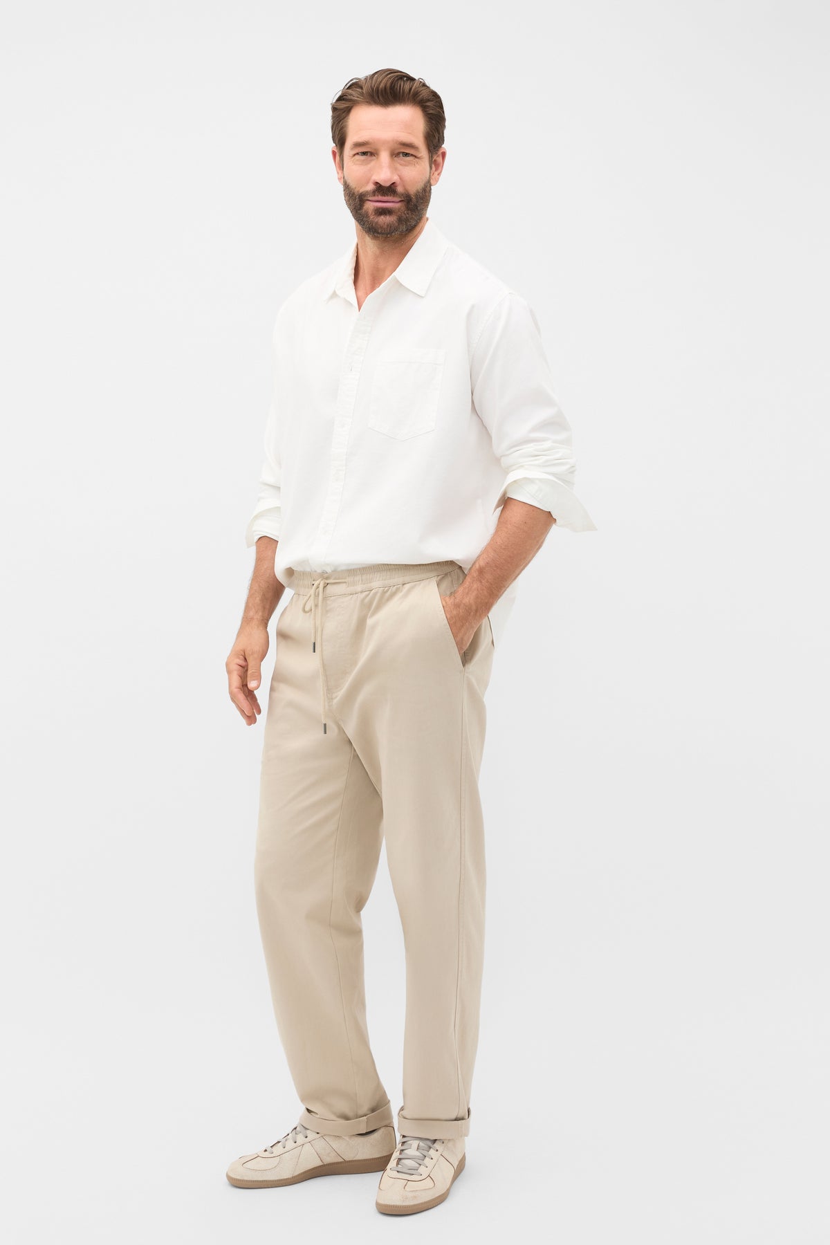Drapey Twill Shirt