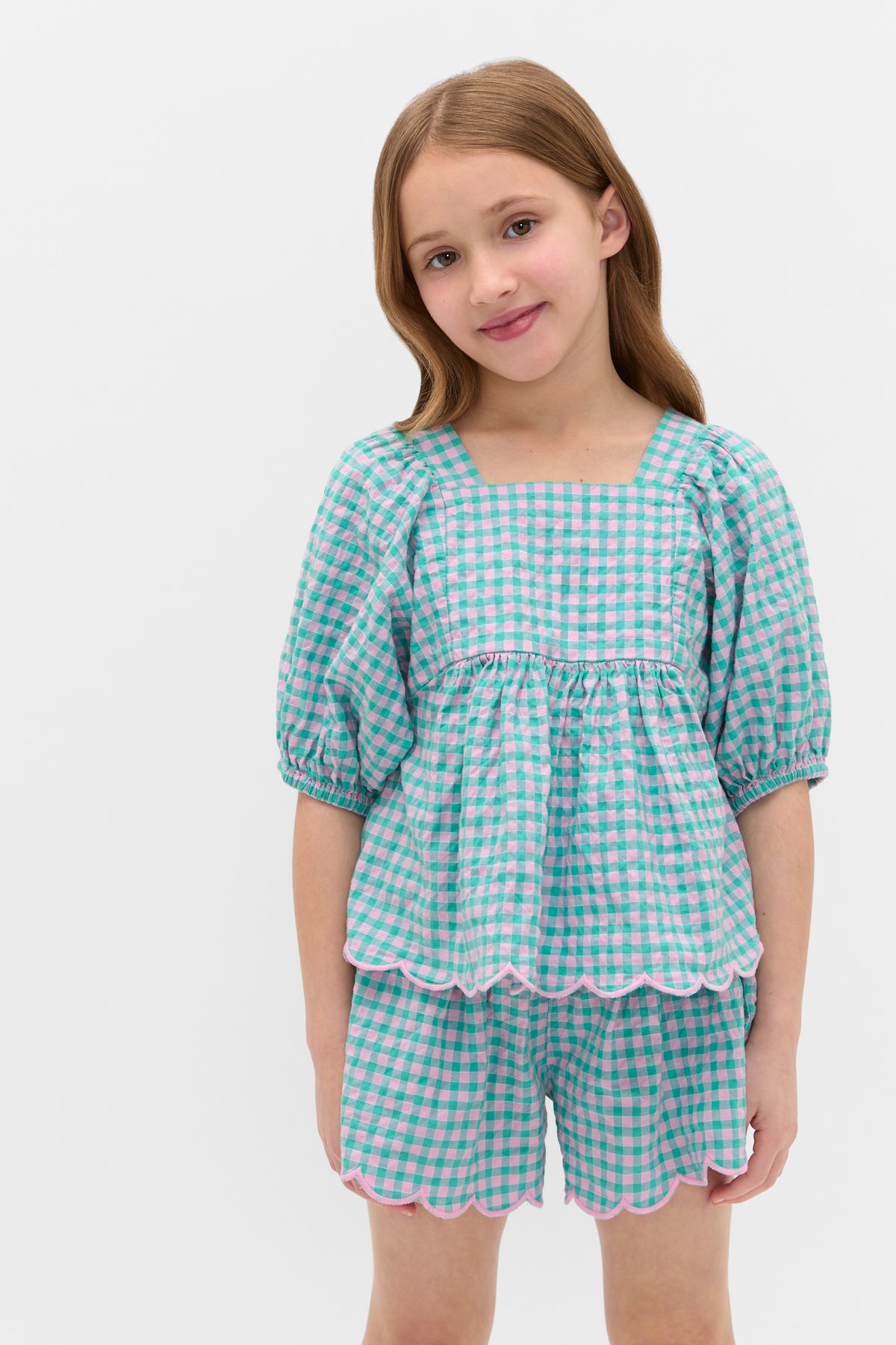 Gingham Top