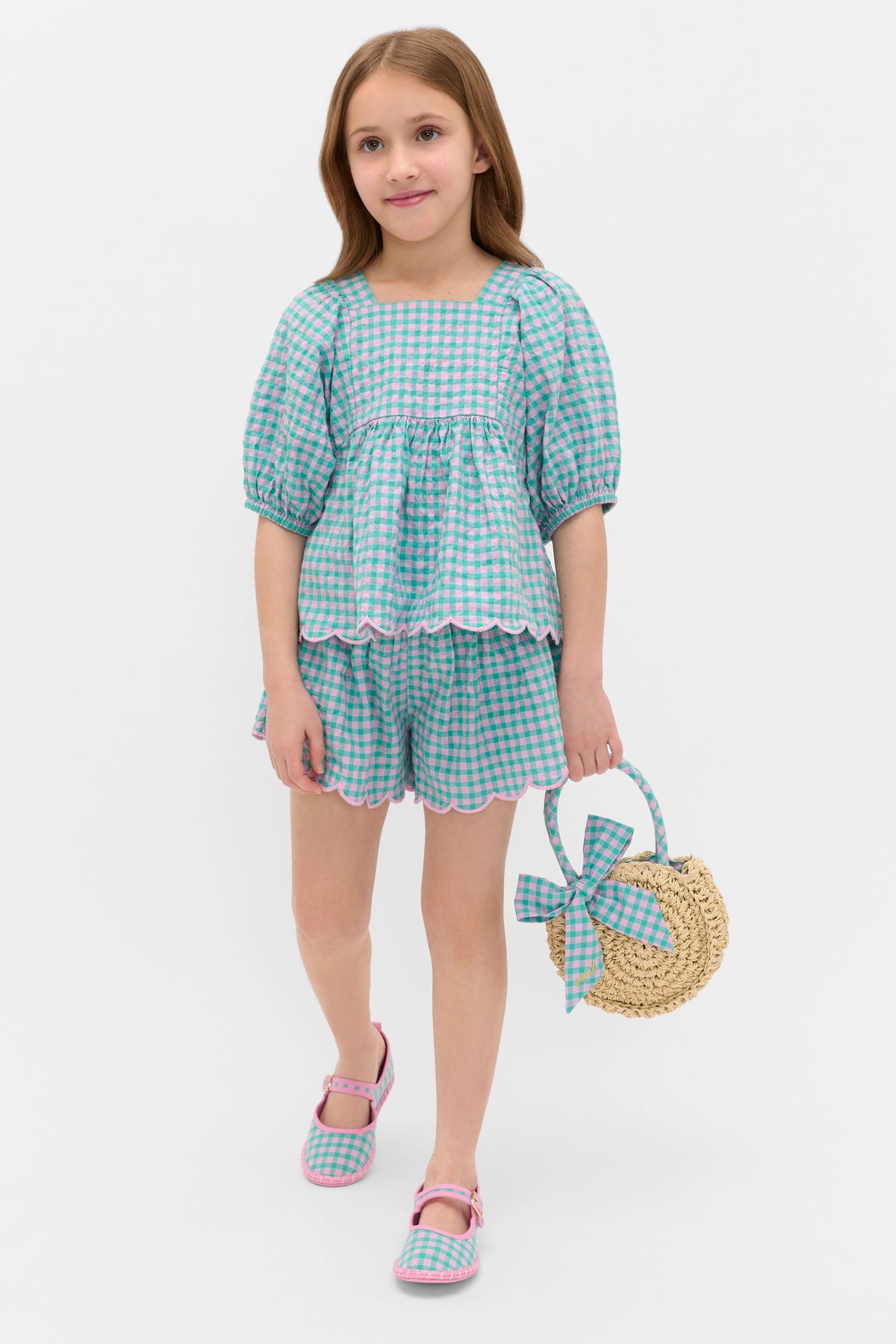 Gingham Top