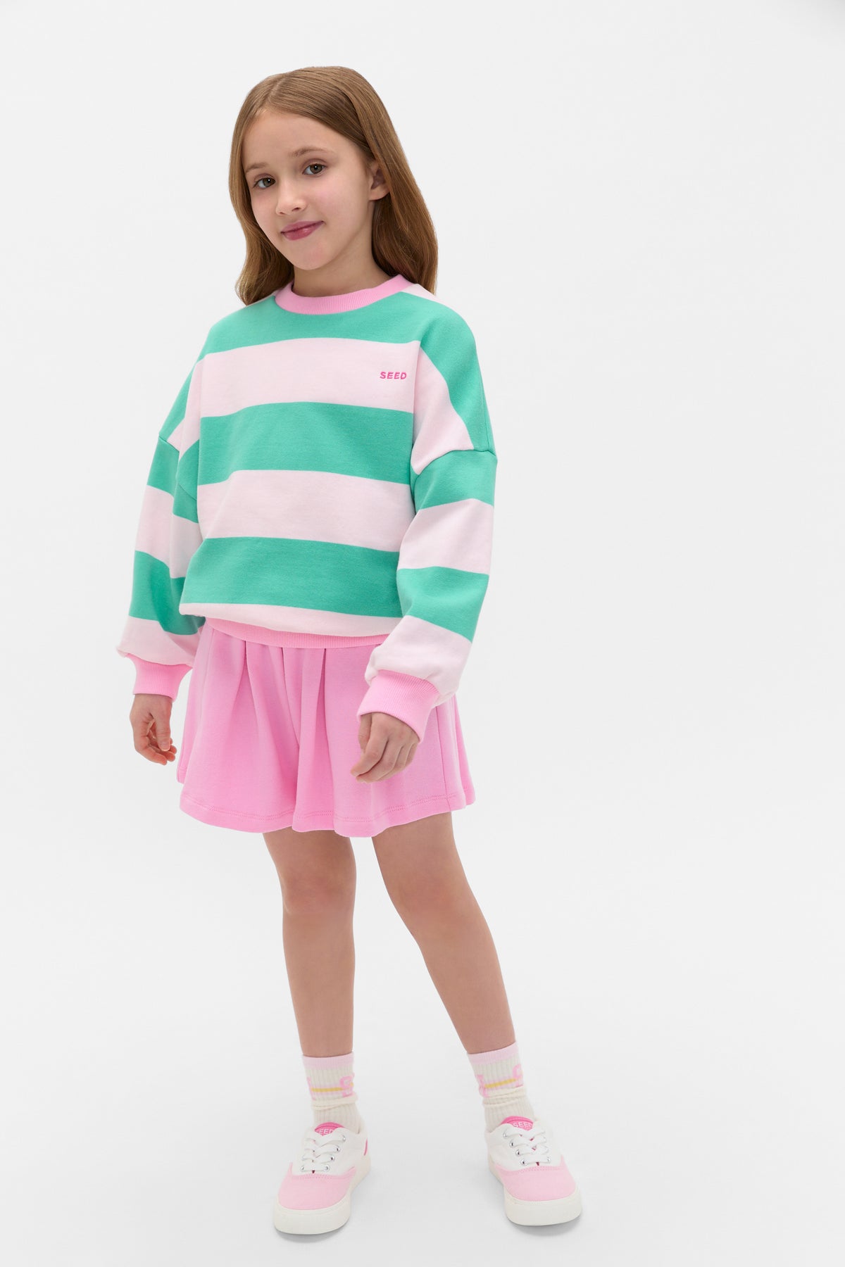 Bold Stripe Sweat