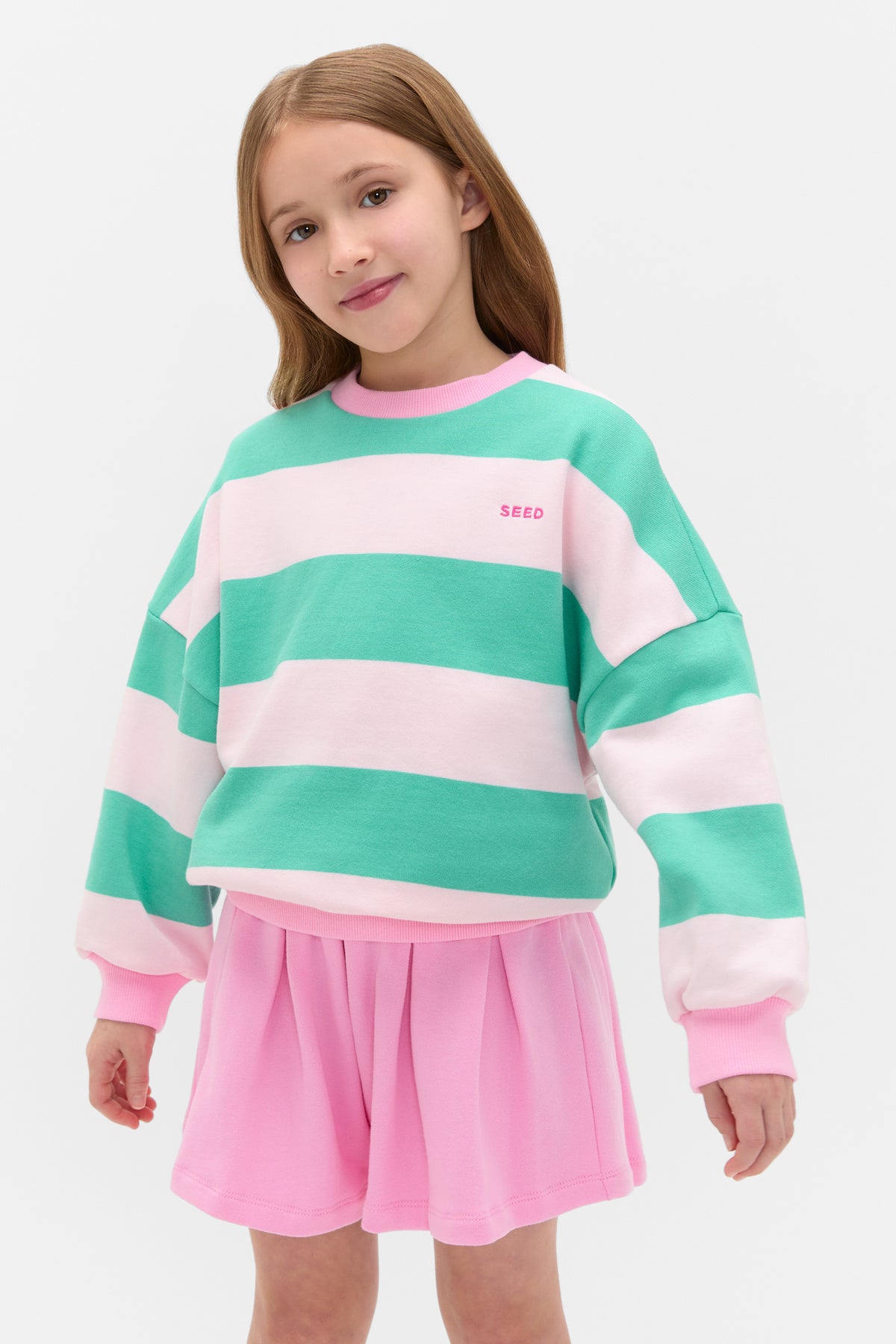 Bold Stripe Sweat