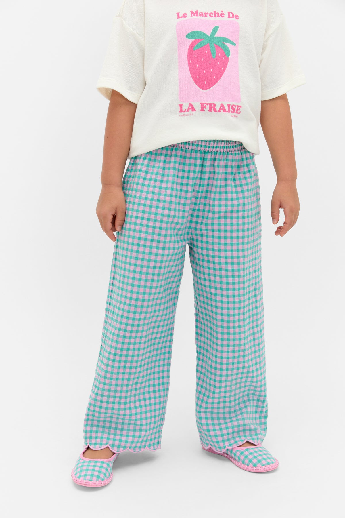 Gingham Pant