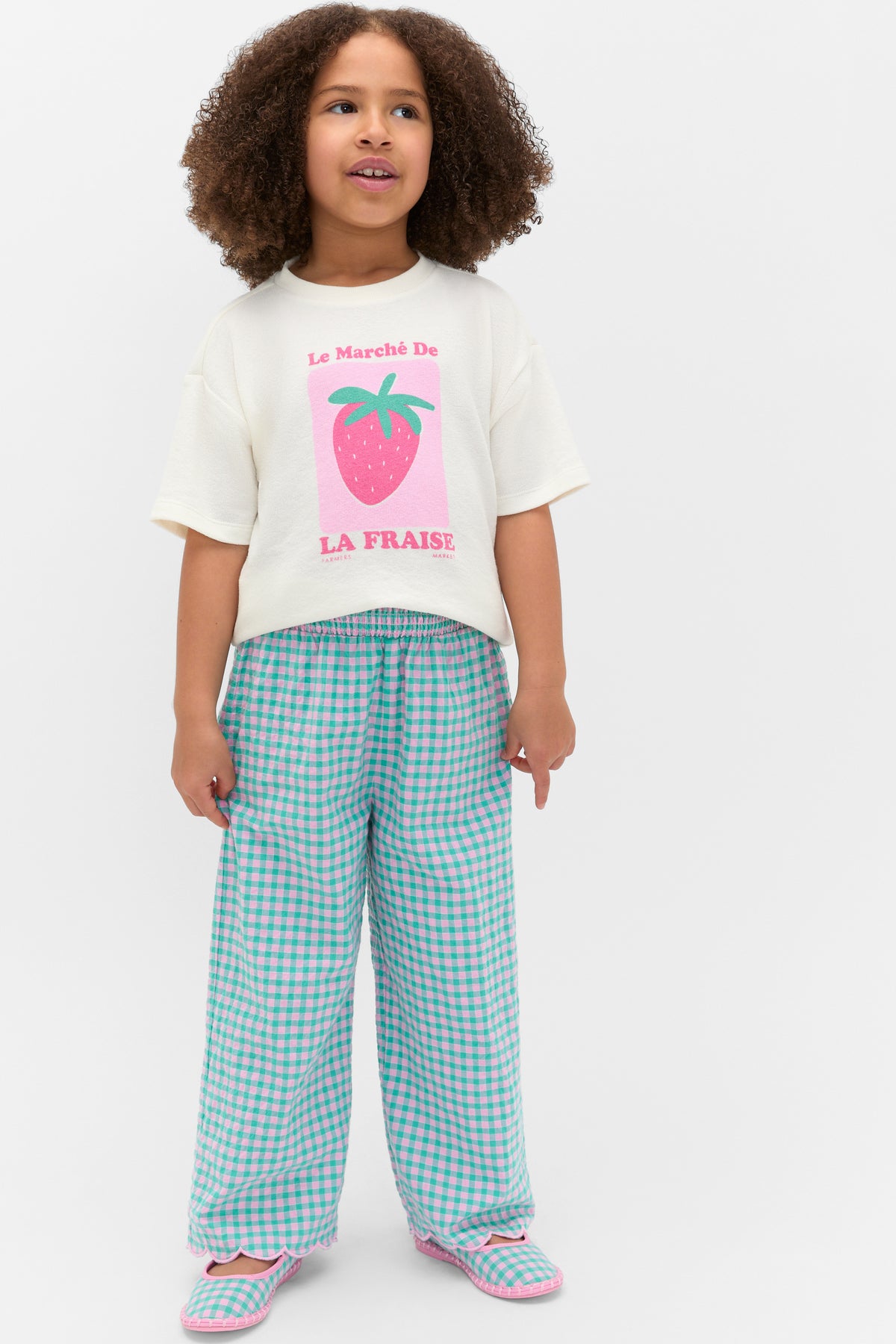 Gingham Pant