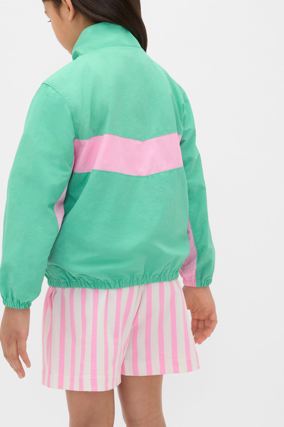 Chevron Panel Spray Jacket