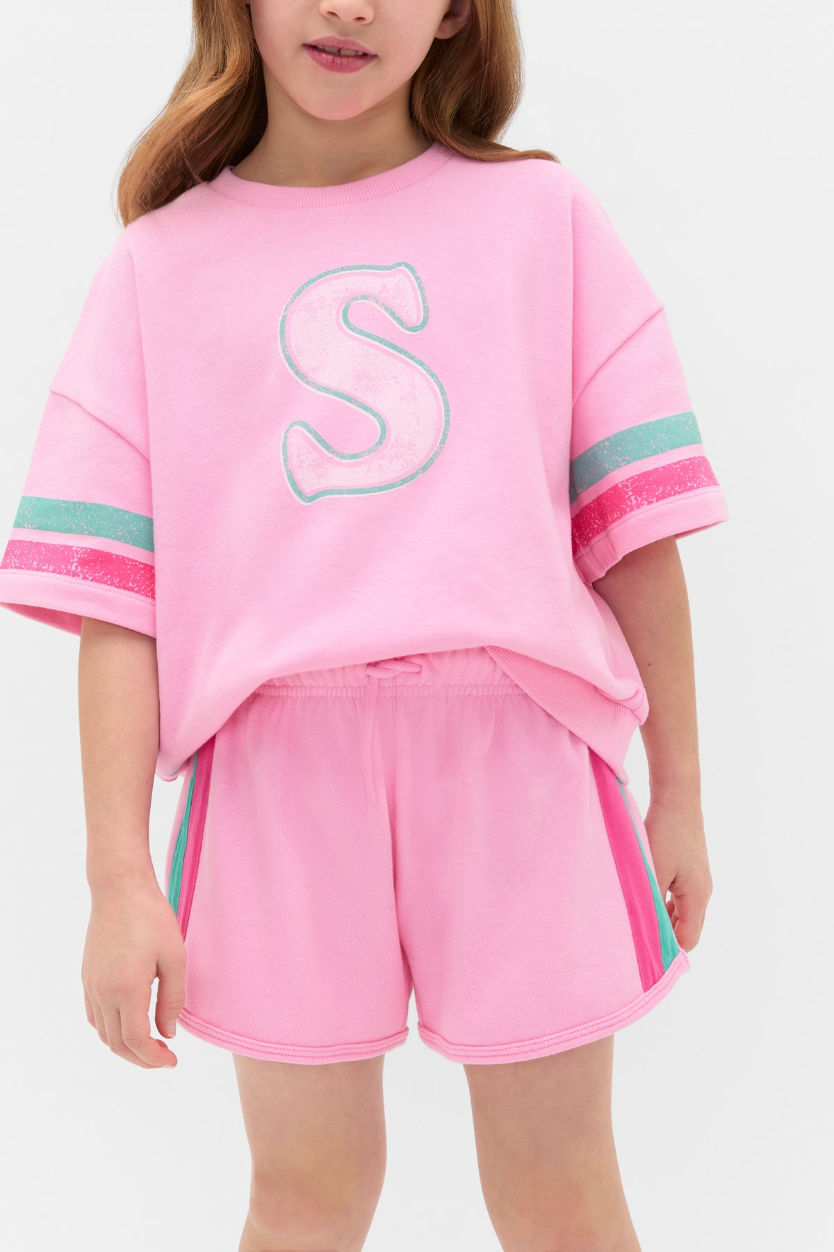 Striped Runner Short