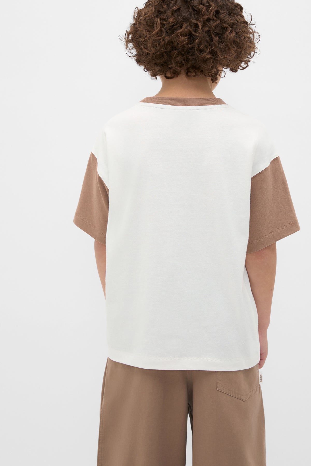 Colourblock Logo Tee