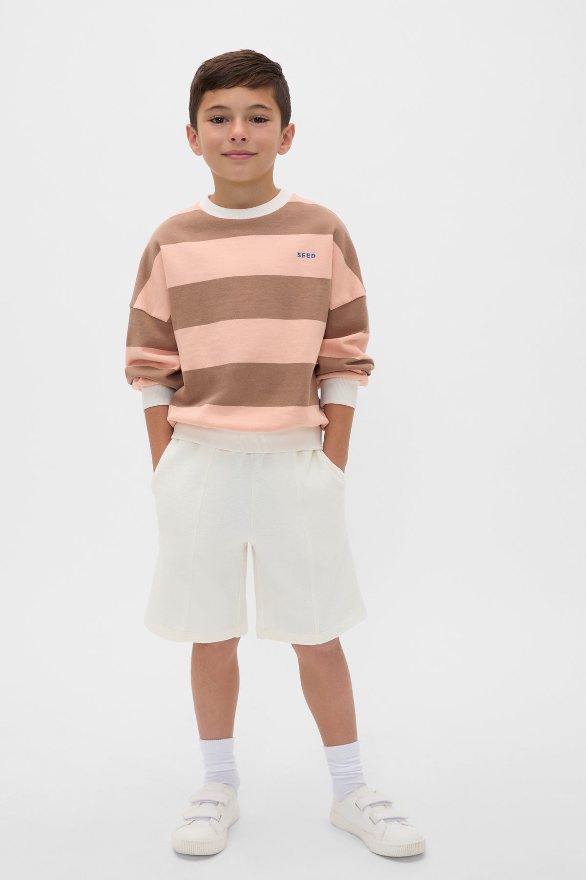 Bold Stripe Sweat