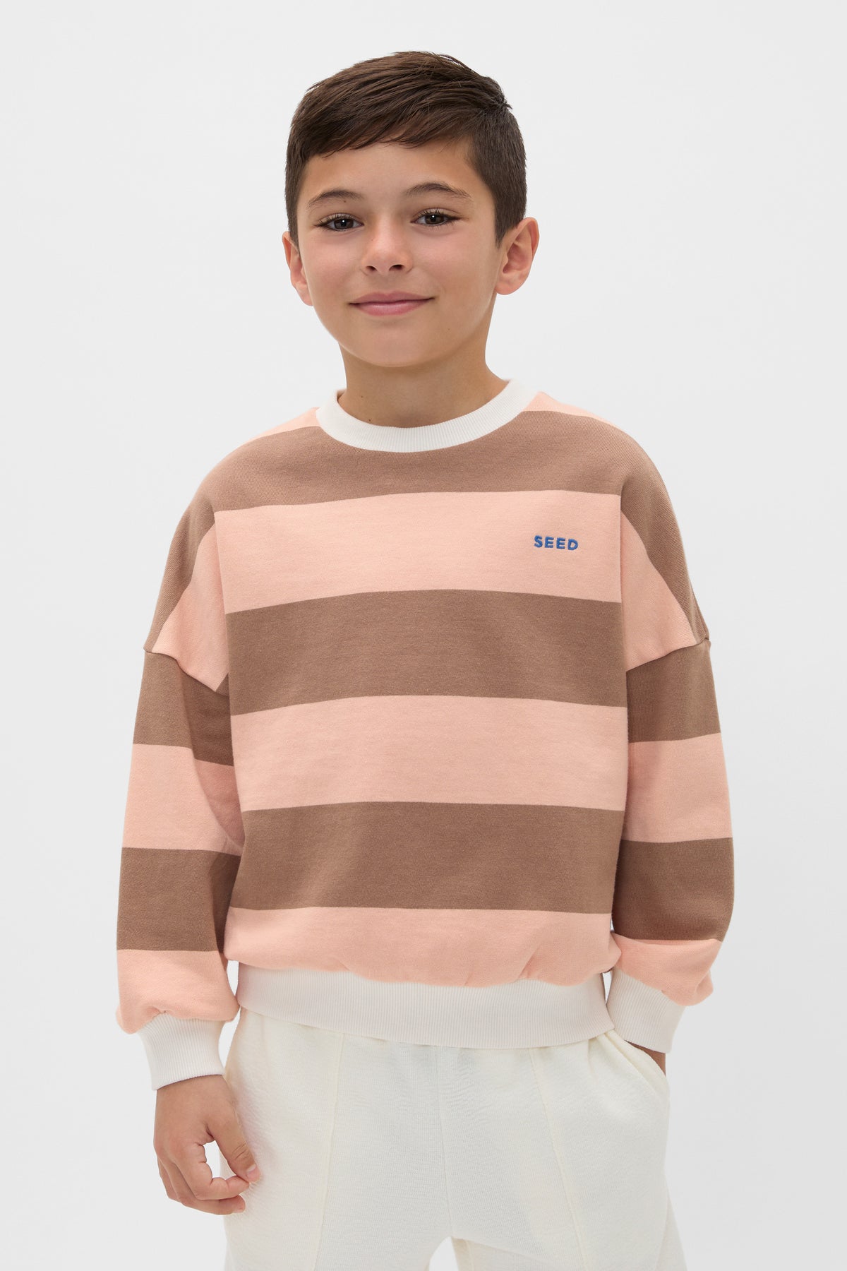 Bold Stripe Sweat