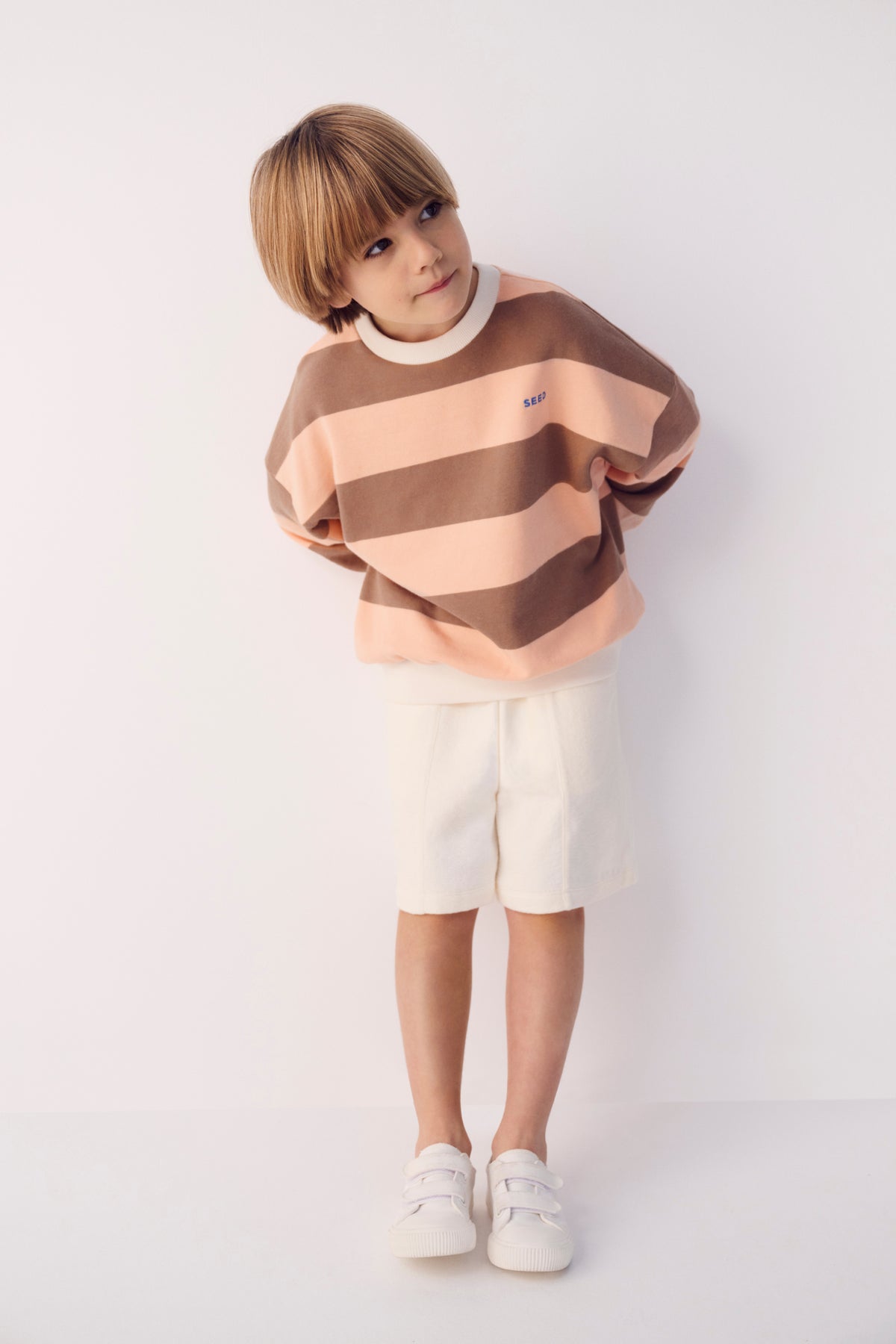 Bold Stripe Sweat