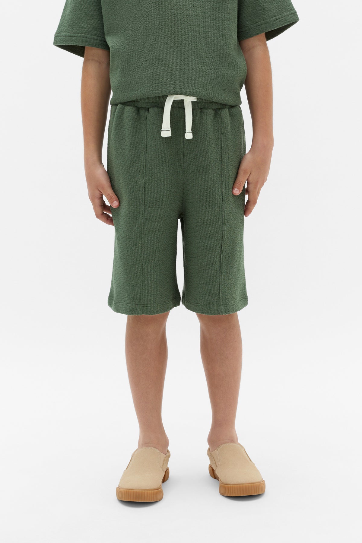 Texture Longline Short