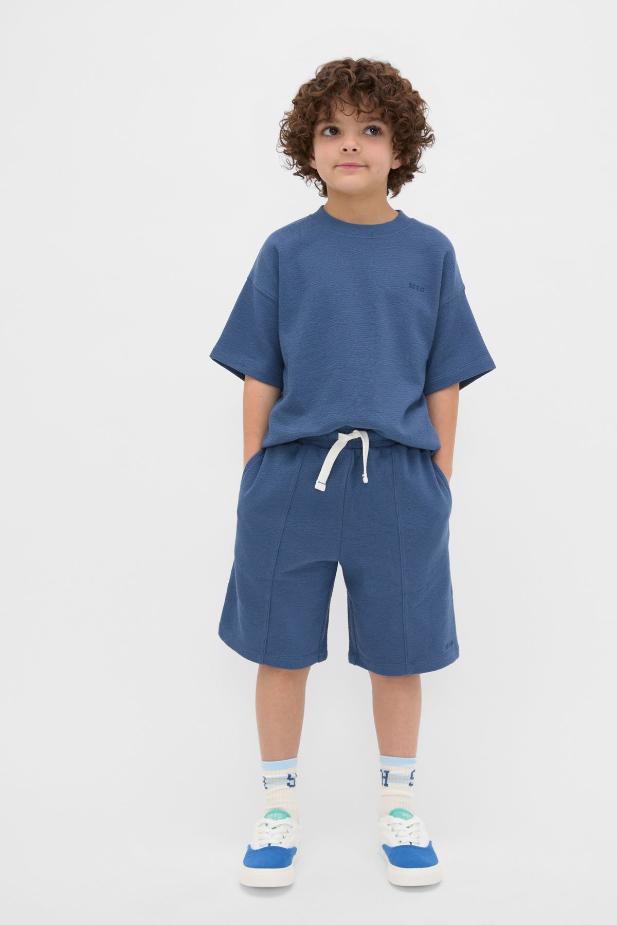 Texture Longline Short