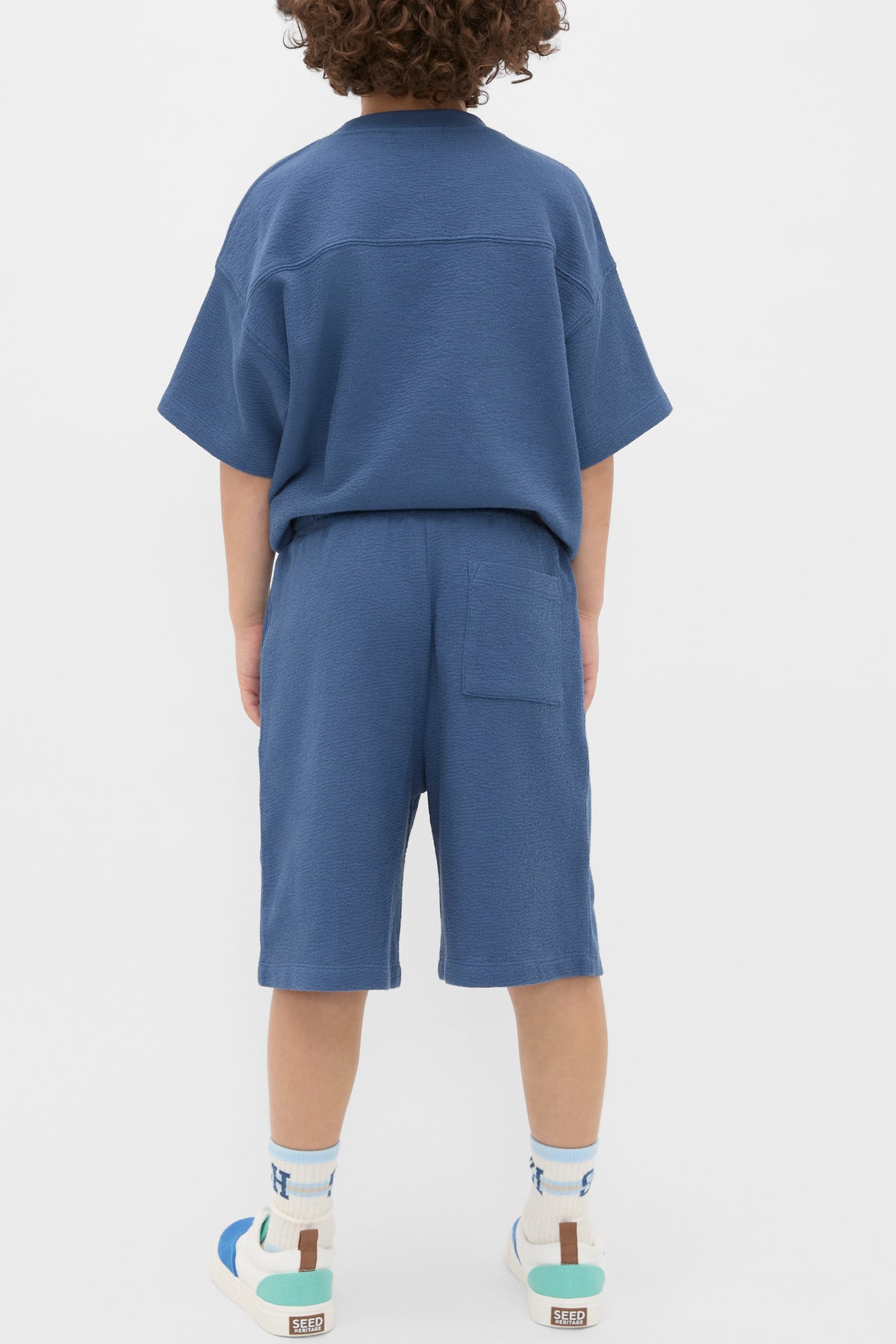 Texture Longline Short