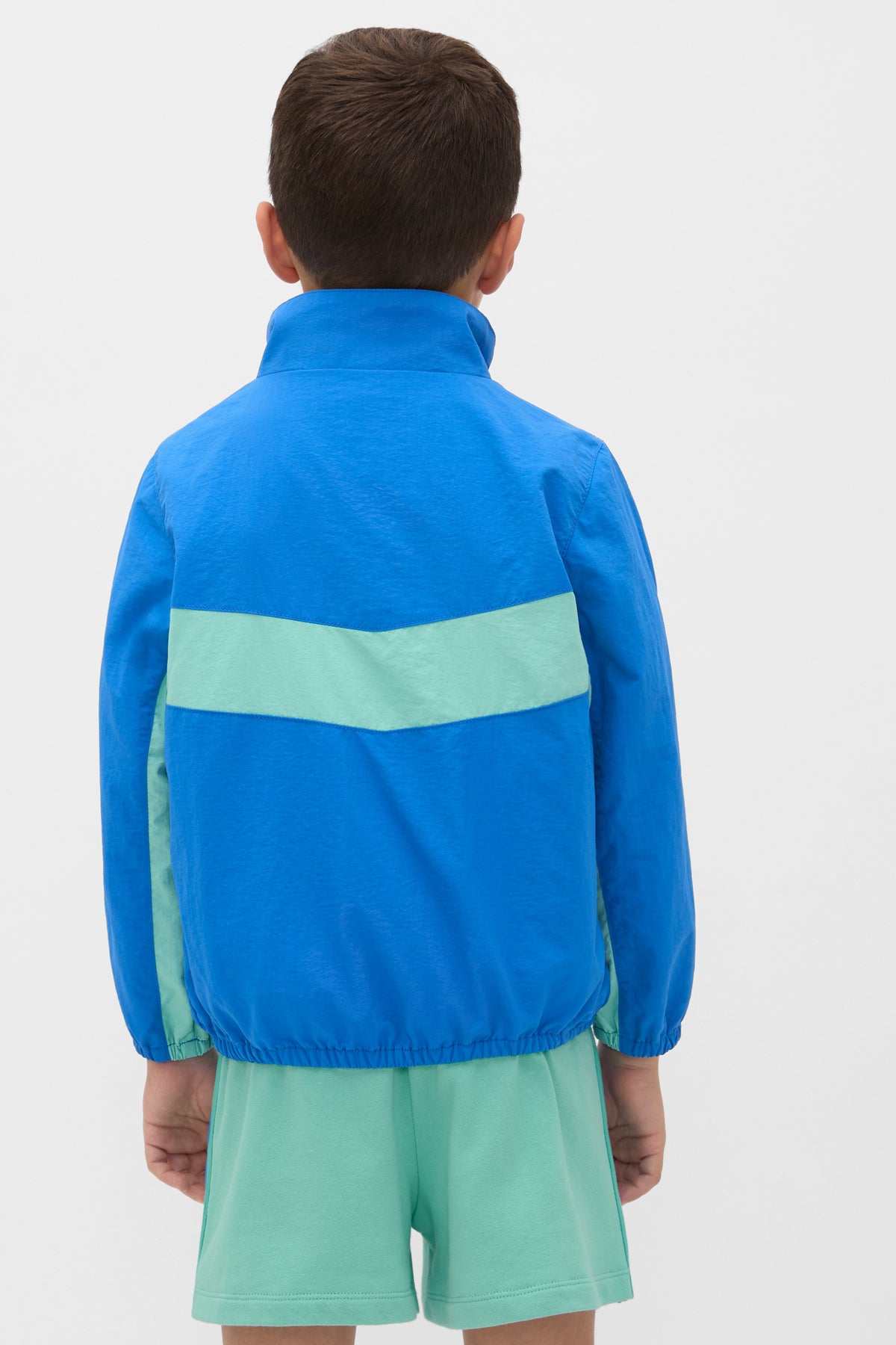 Chevron Panel Spray Jacket
