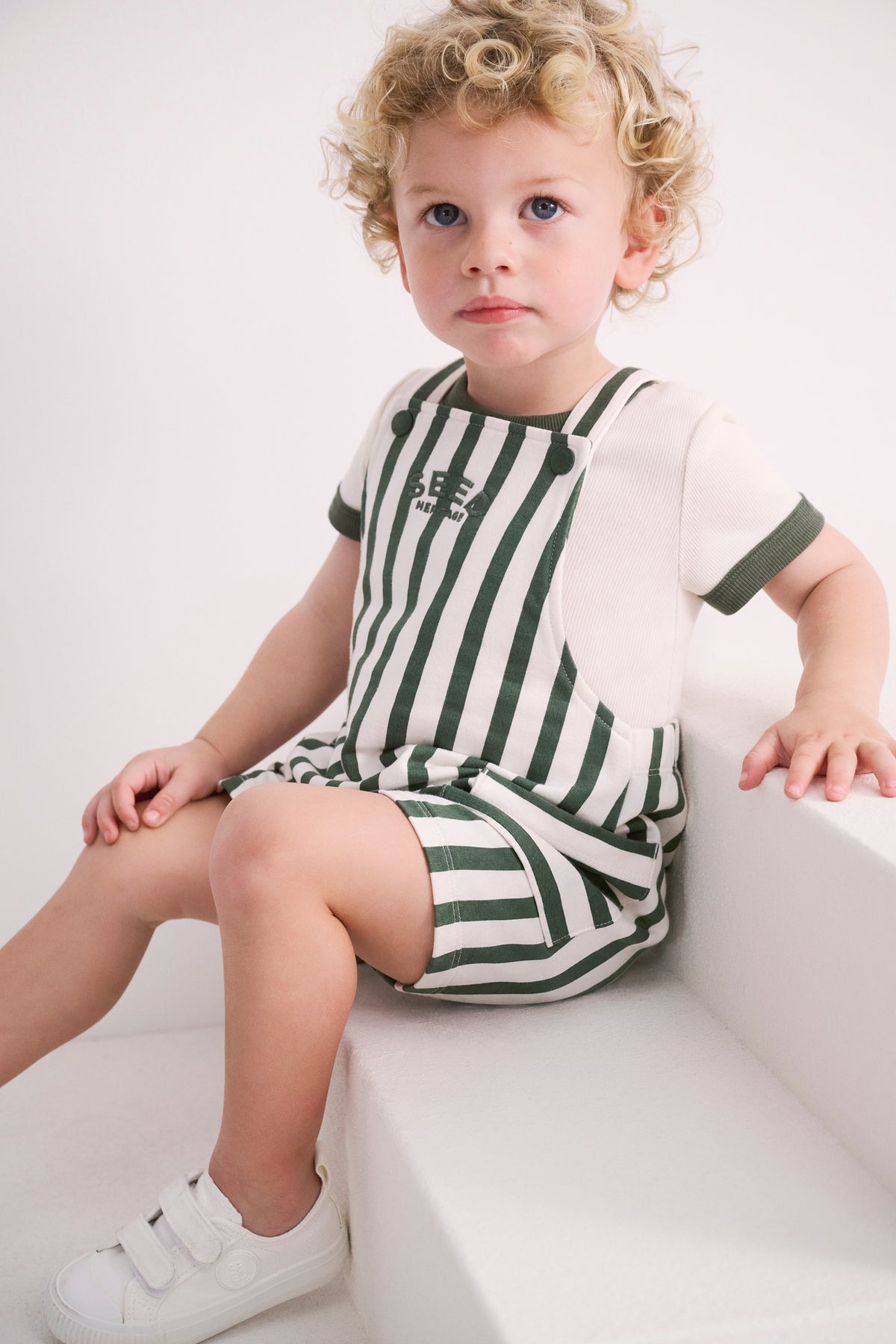 Core Stripe Overall