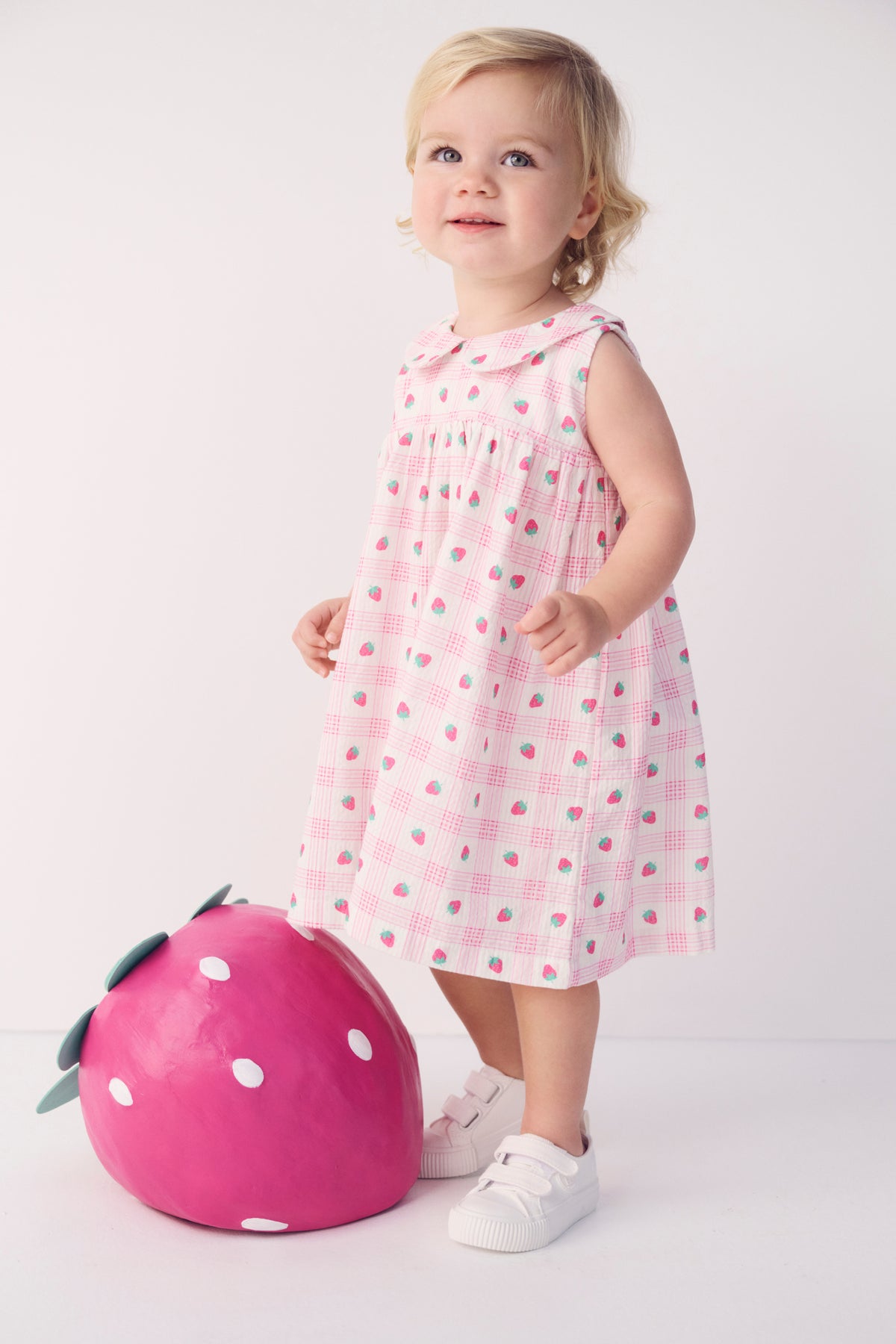 Strawberry Collar Dress