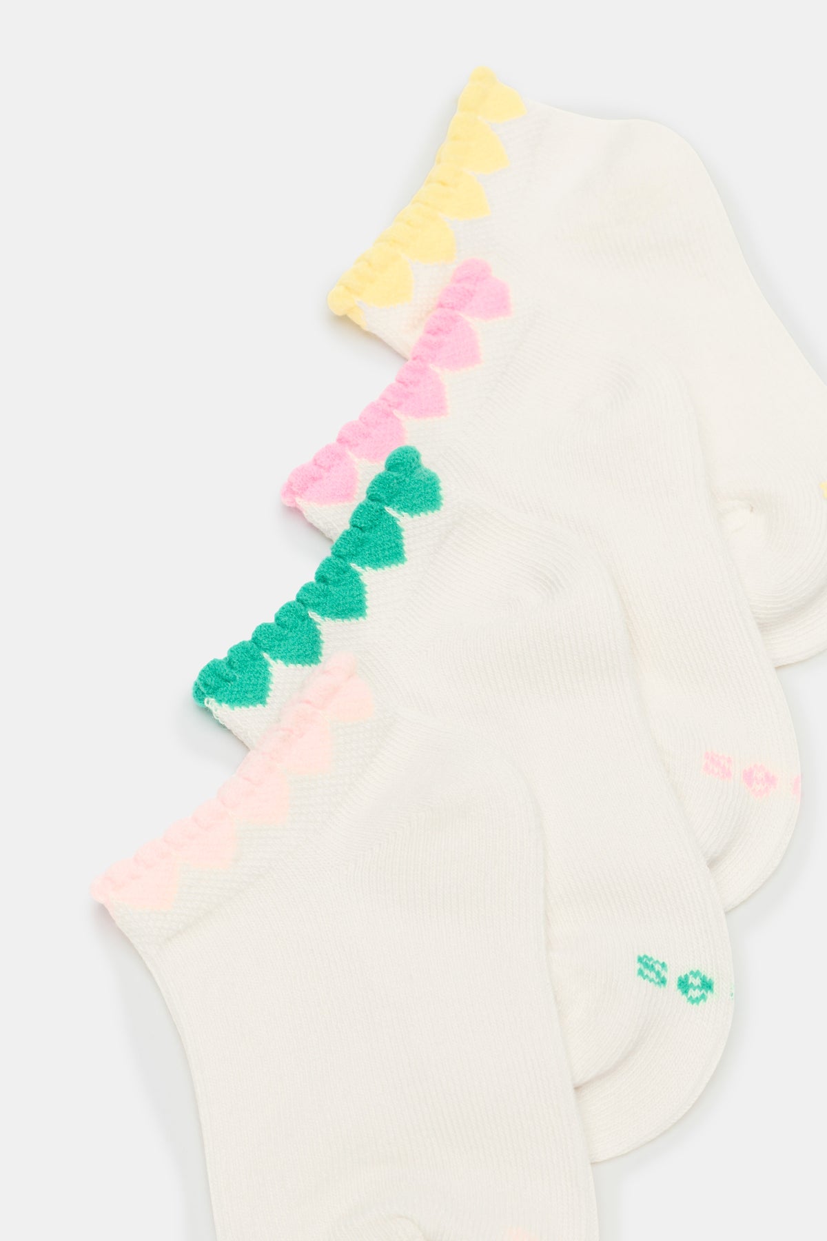 Heart Ankle Sock 4 Pack