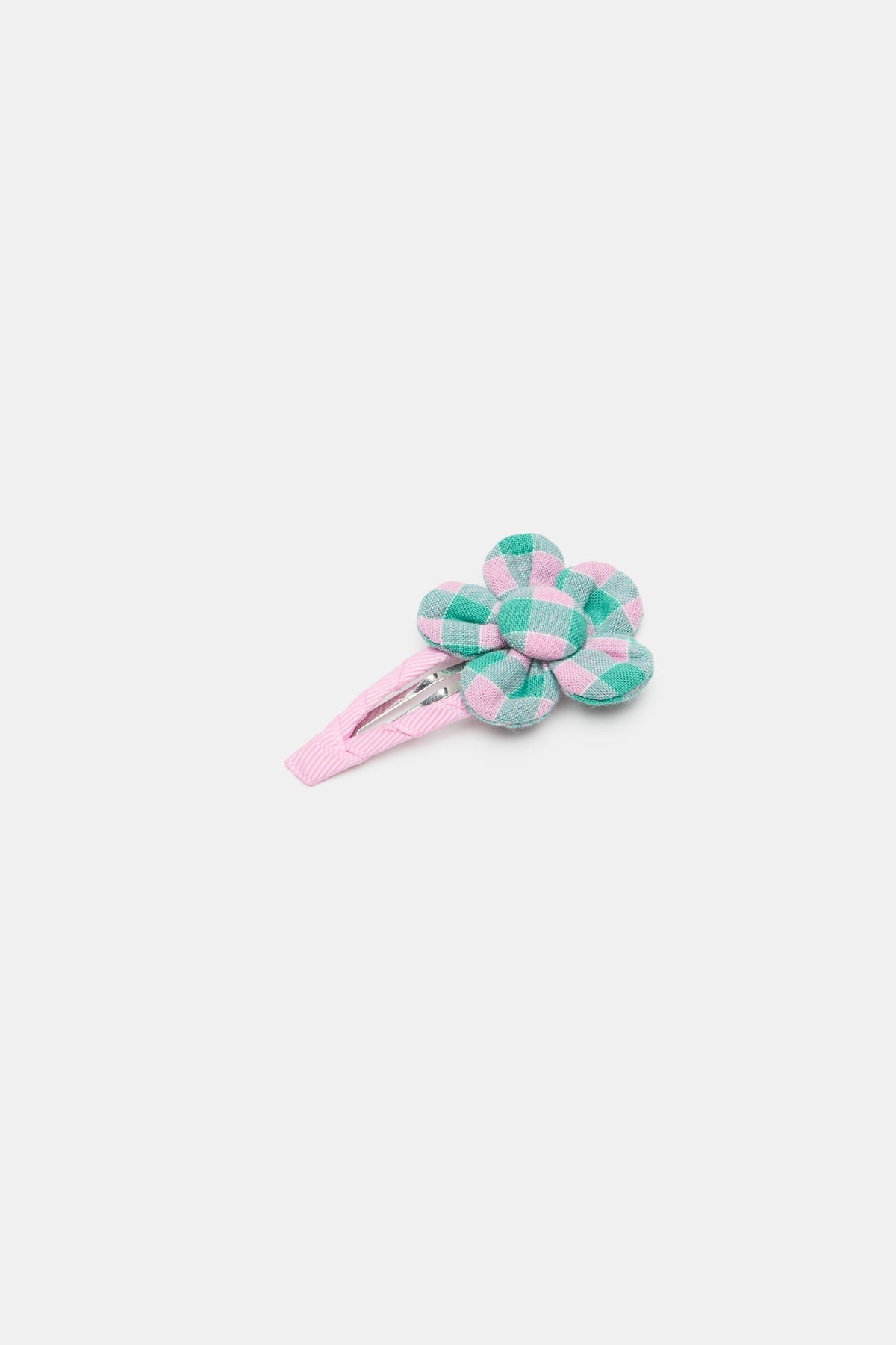 Gingham Flower Snap