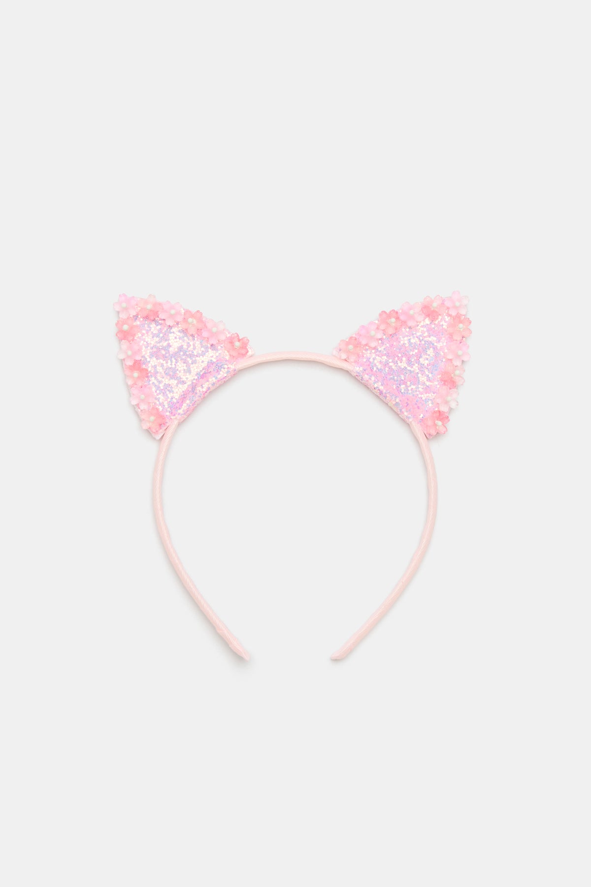 Flower Glitter Ear Headband