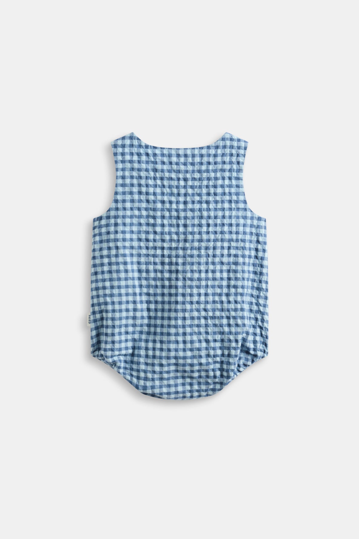 Gingham Pocket Romper