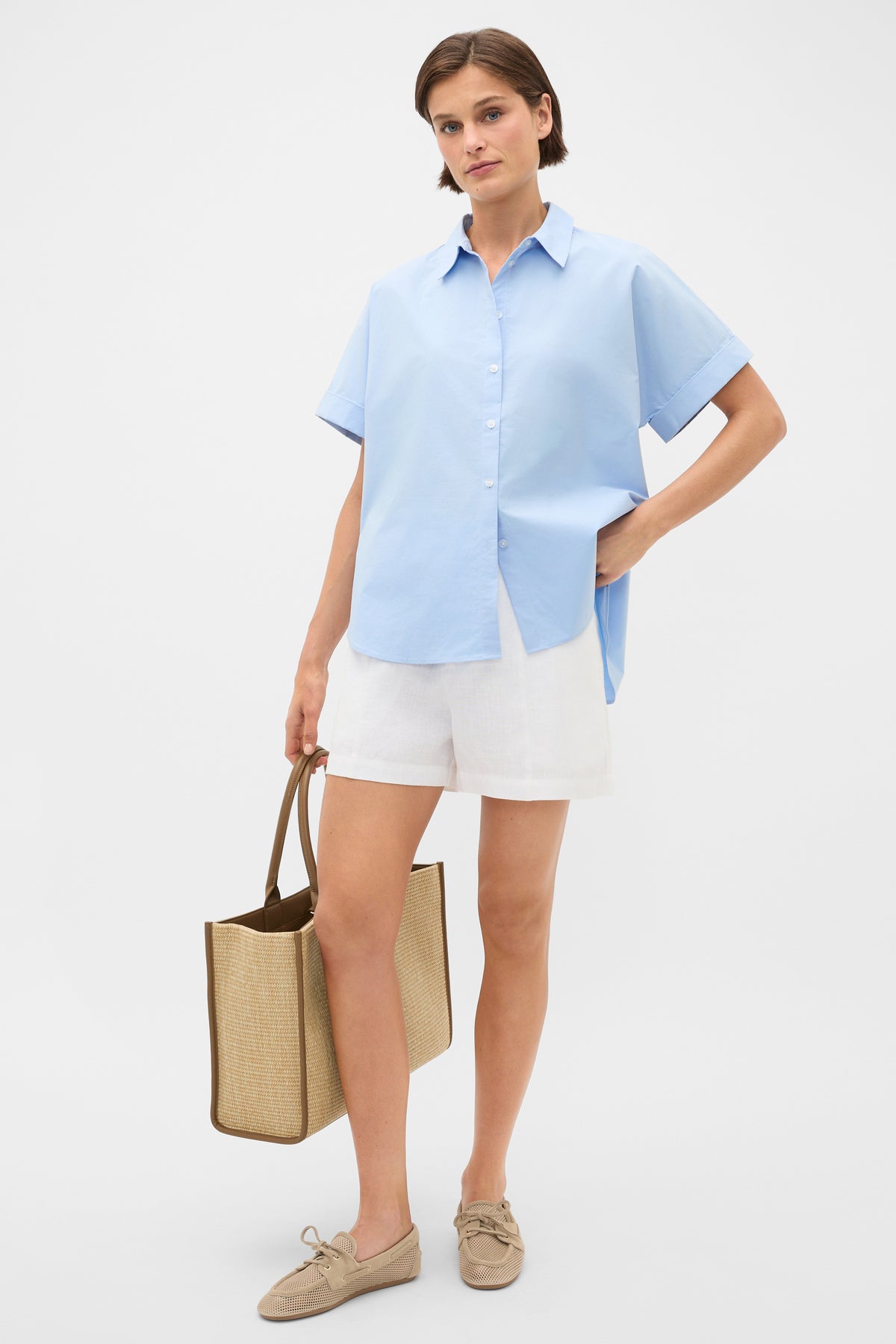 Poplin Short Sleeve Shirt