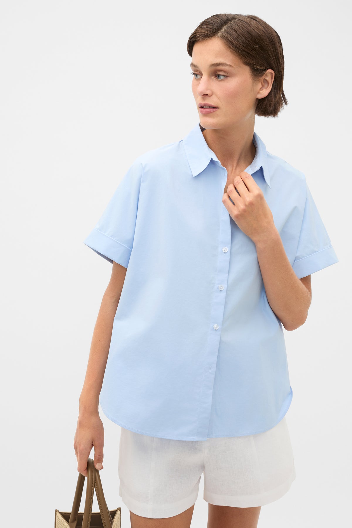 Poplin Short Sleeve Shirt