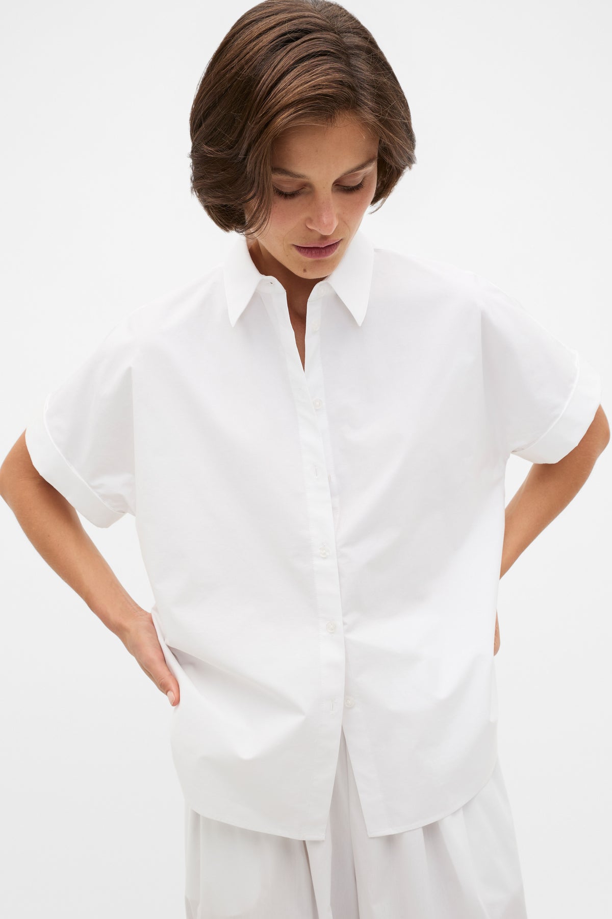 Poplin Short Sleeve Shirt