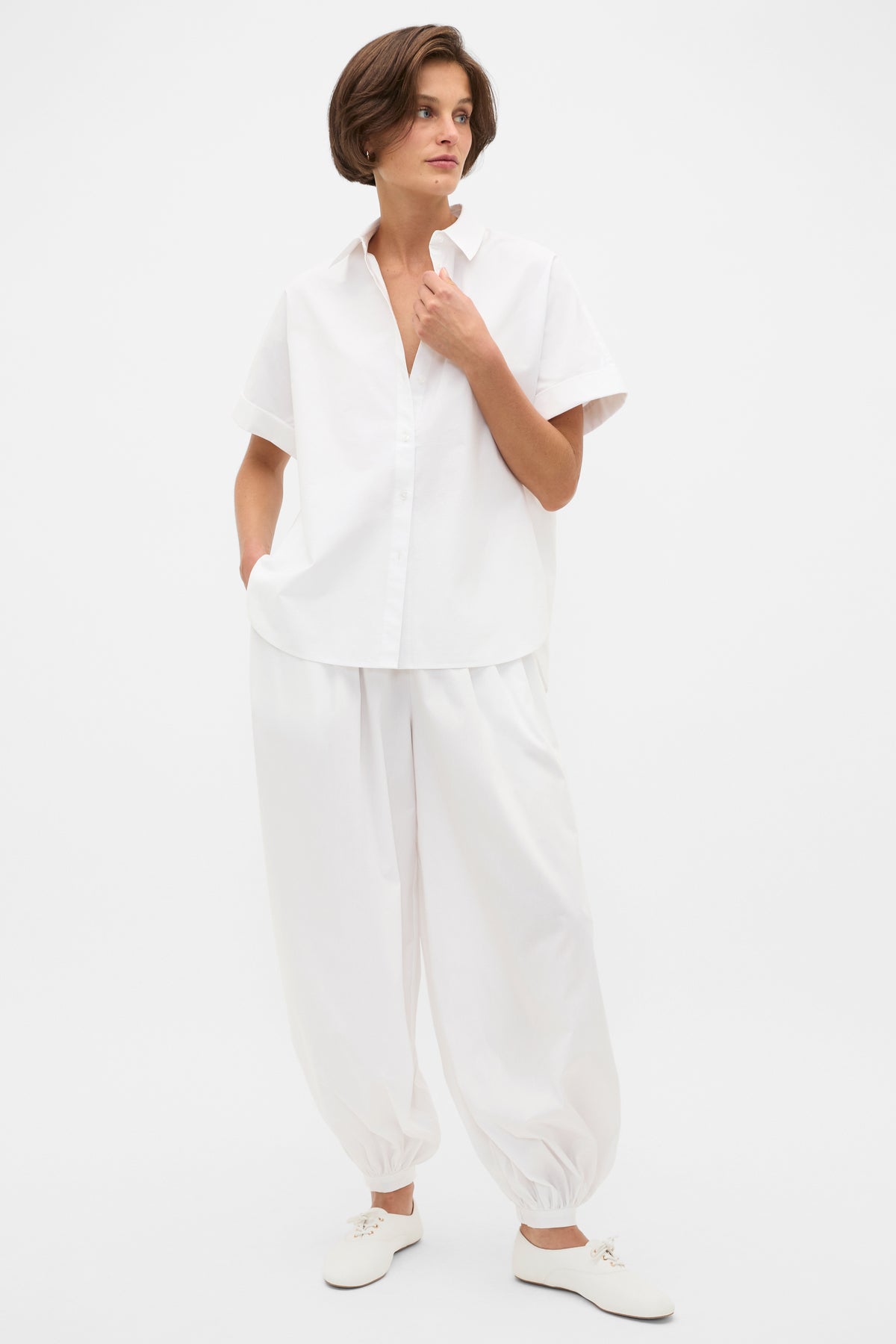 Poplin Short Sleeve Shirt