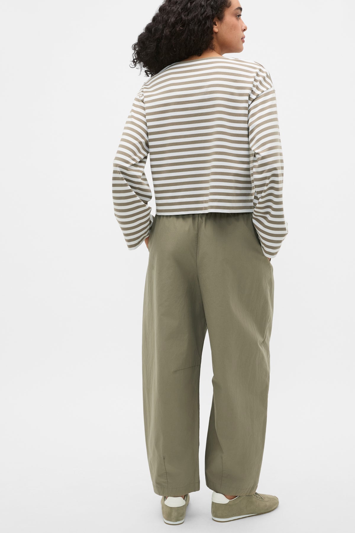 Boatneck Long Sleeve Top
