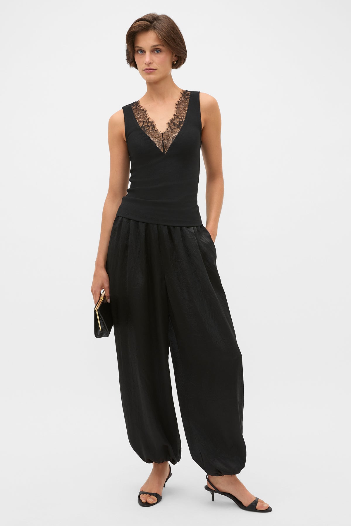 Lace Rib Tank