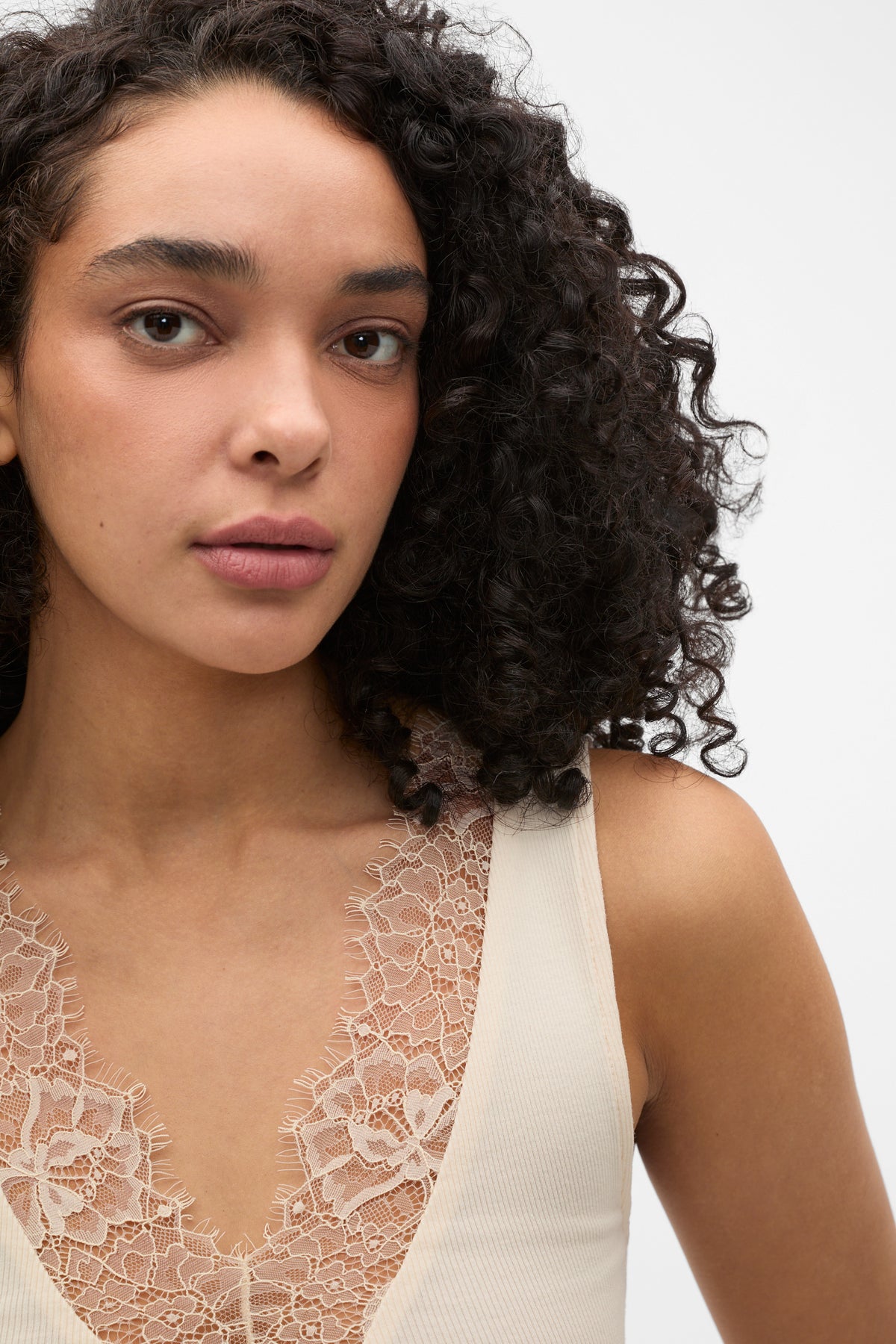 Lace Rib Tank