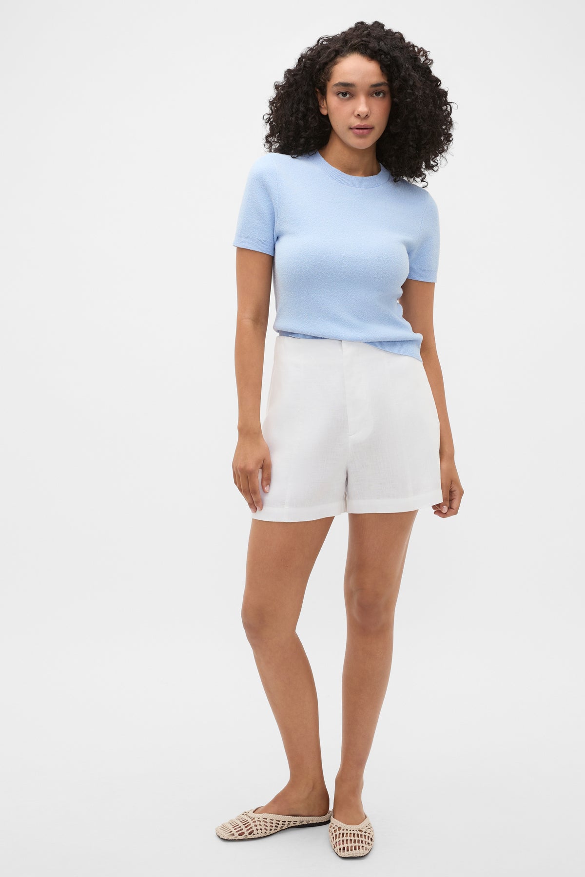 Boucle Knit Tee