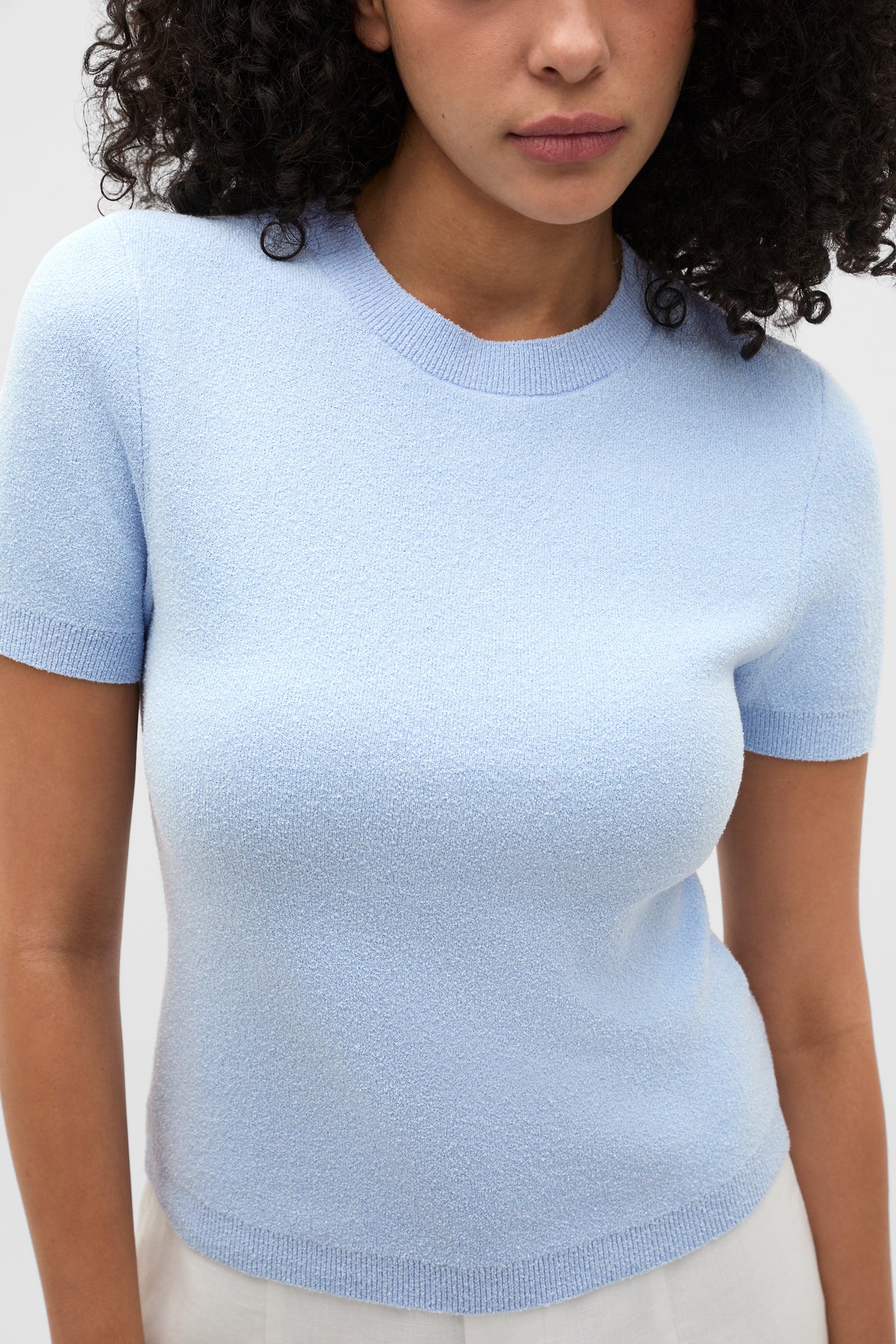 Boucle Knit Tee