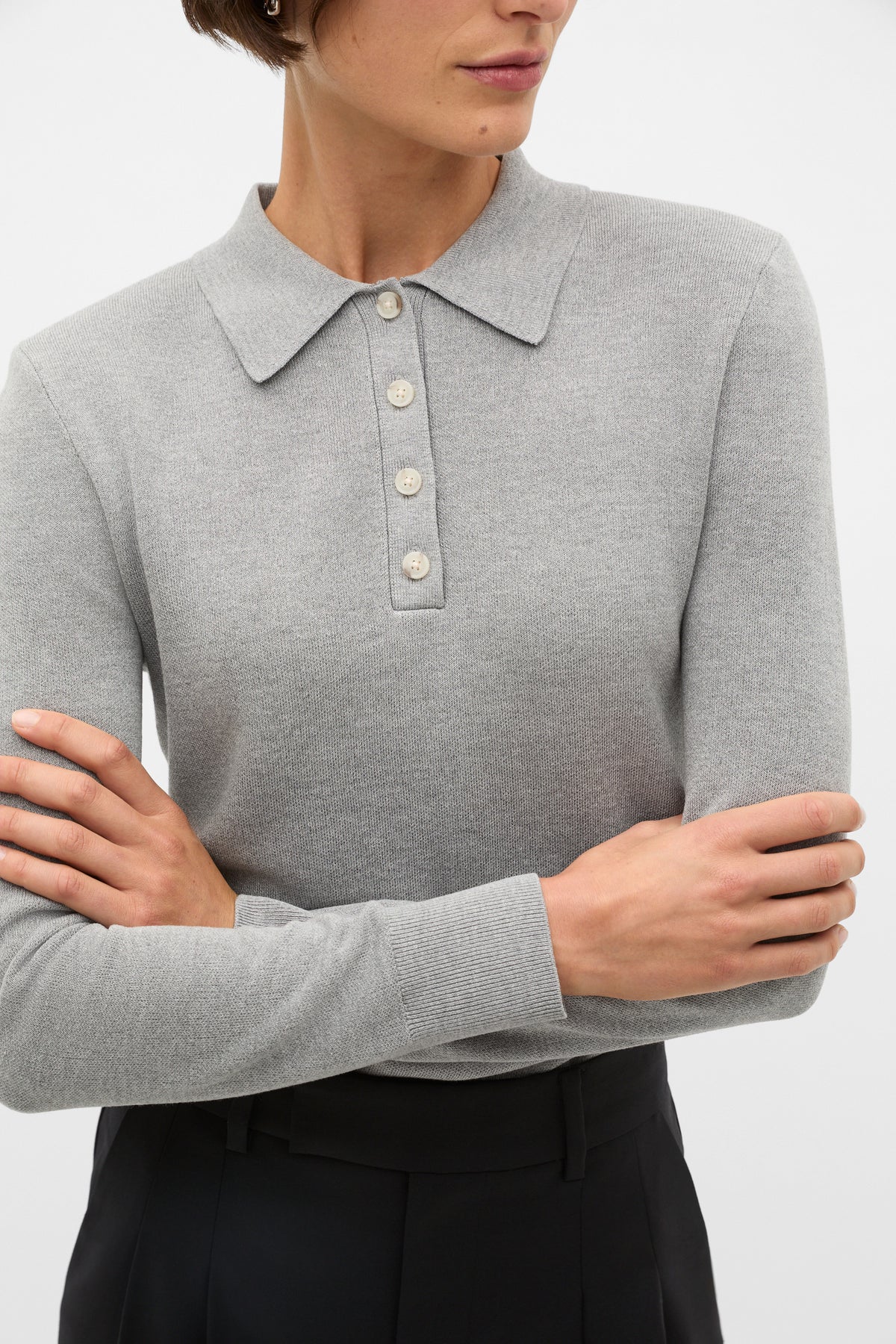 Jacquard Knit Polo