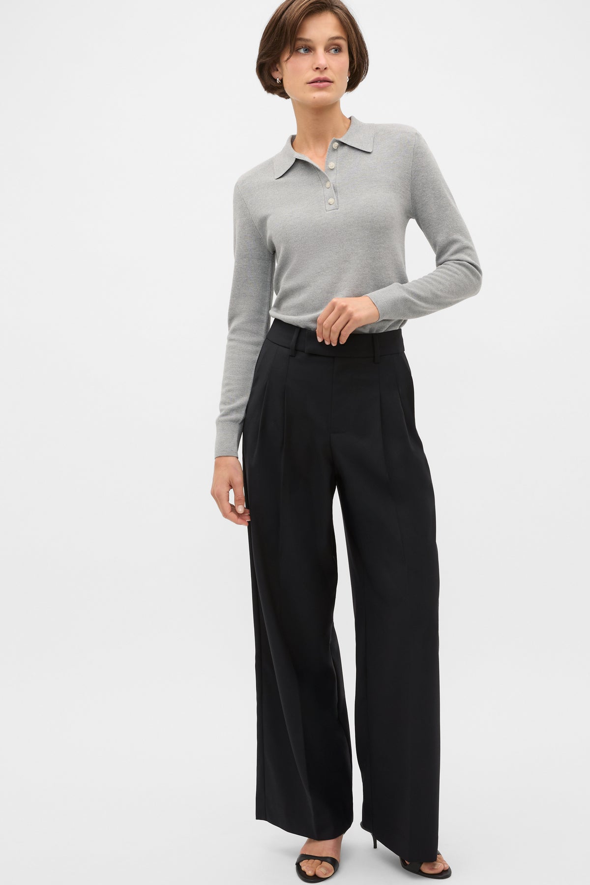 Jacquard Knit Polo