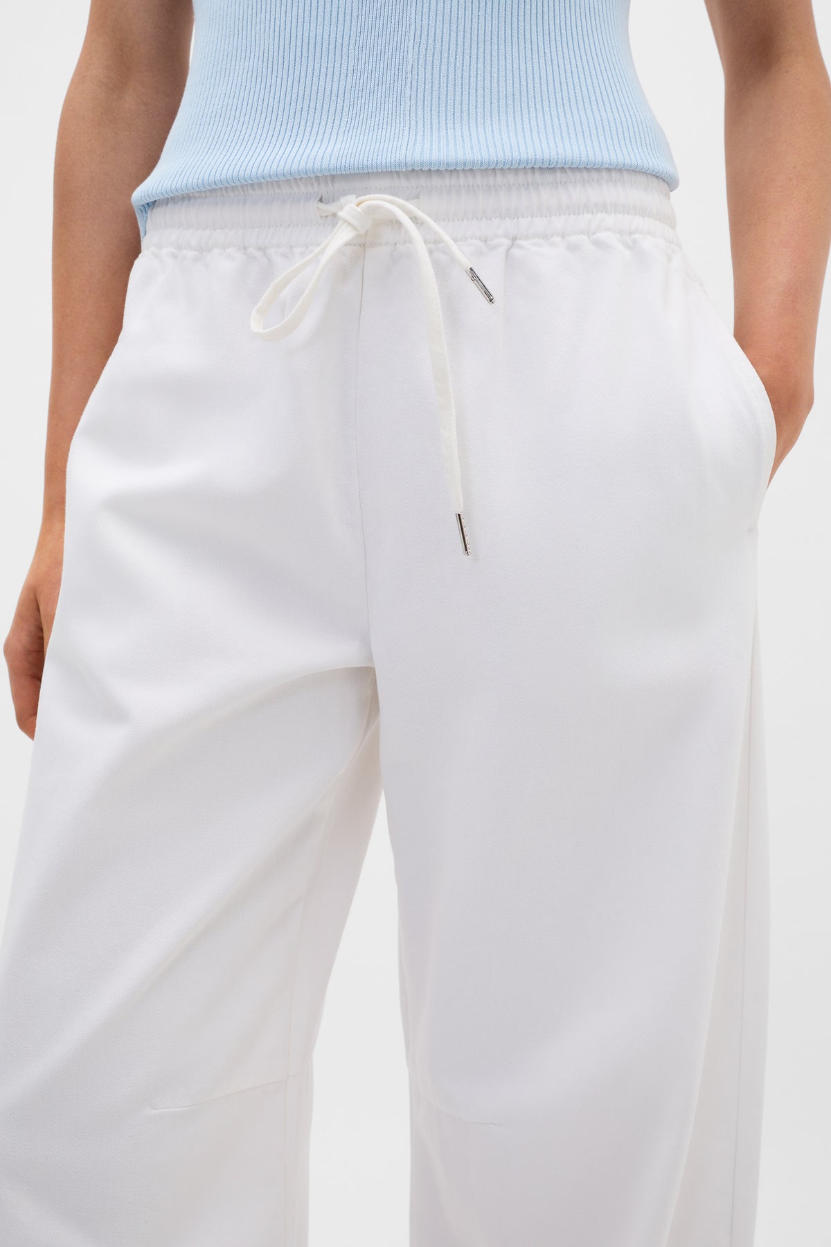 Soft Denim Elasticated Pant