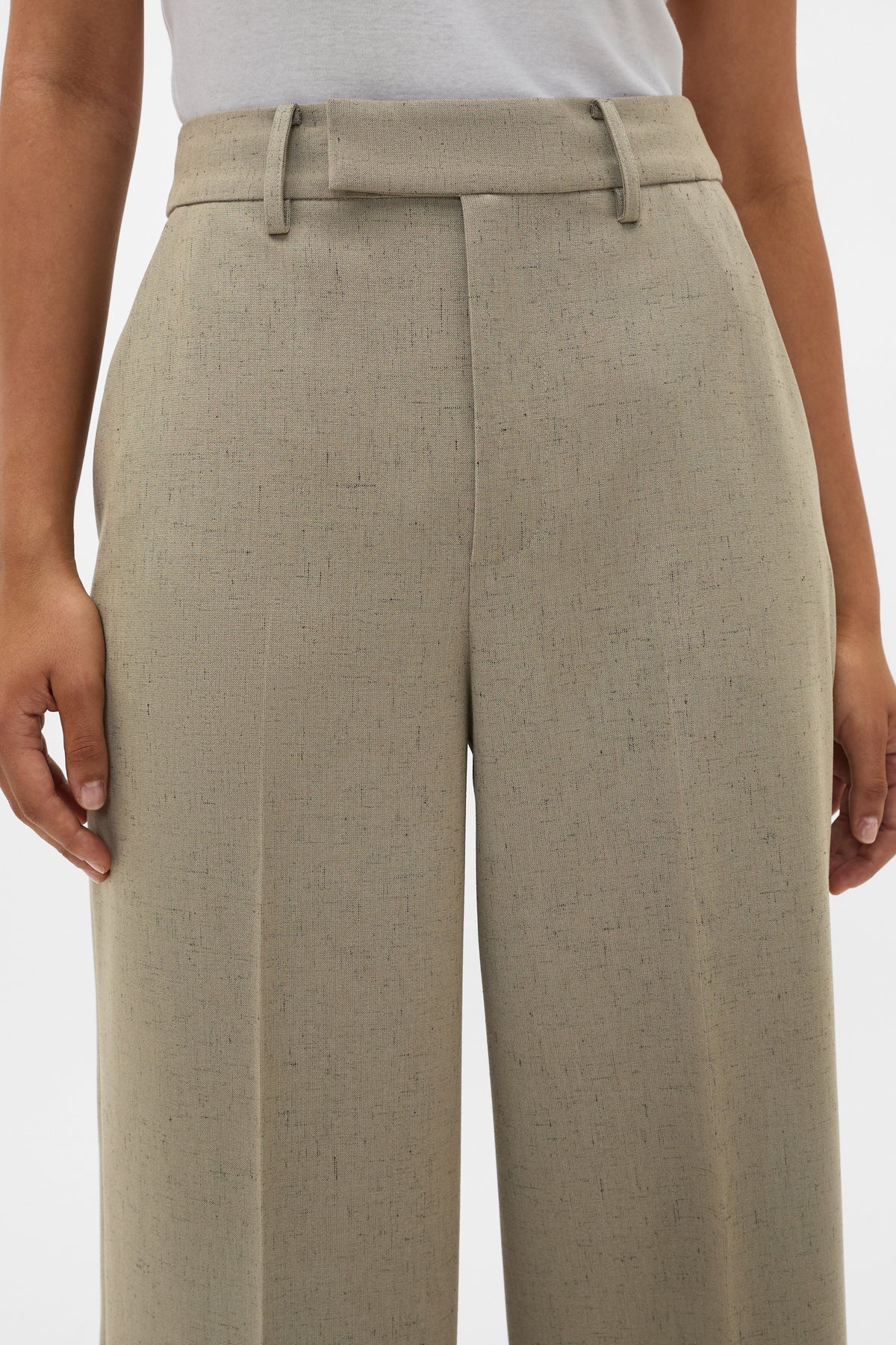 Nep Weave Suit Pant