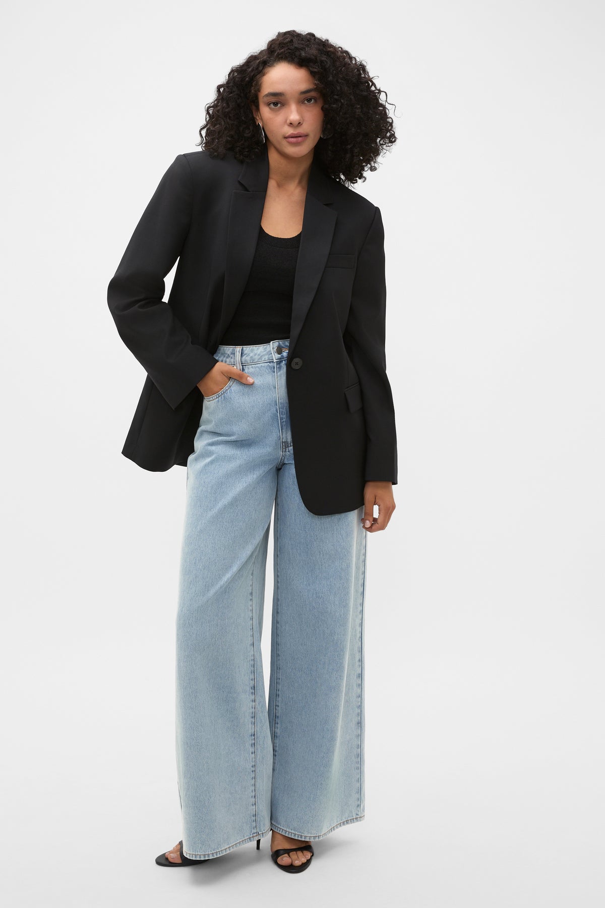 Wool Blend Blazer