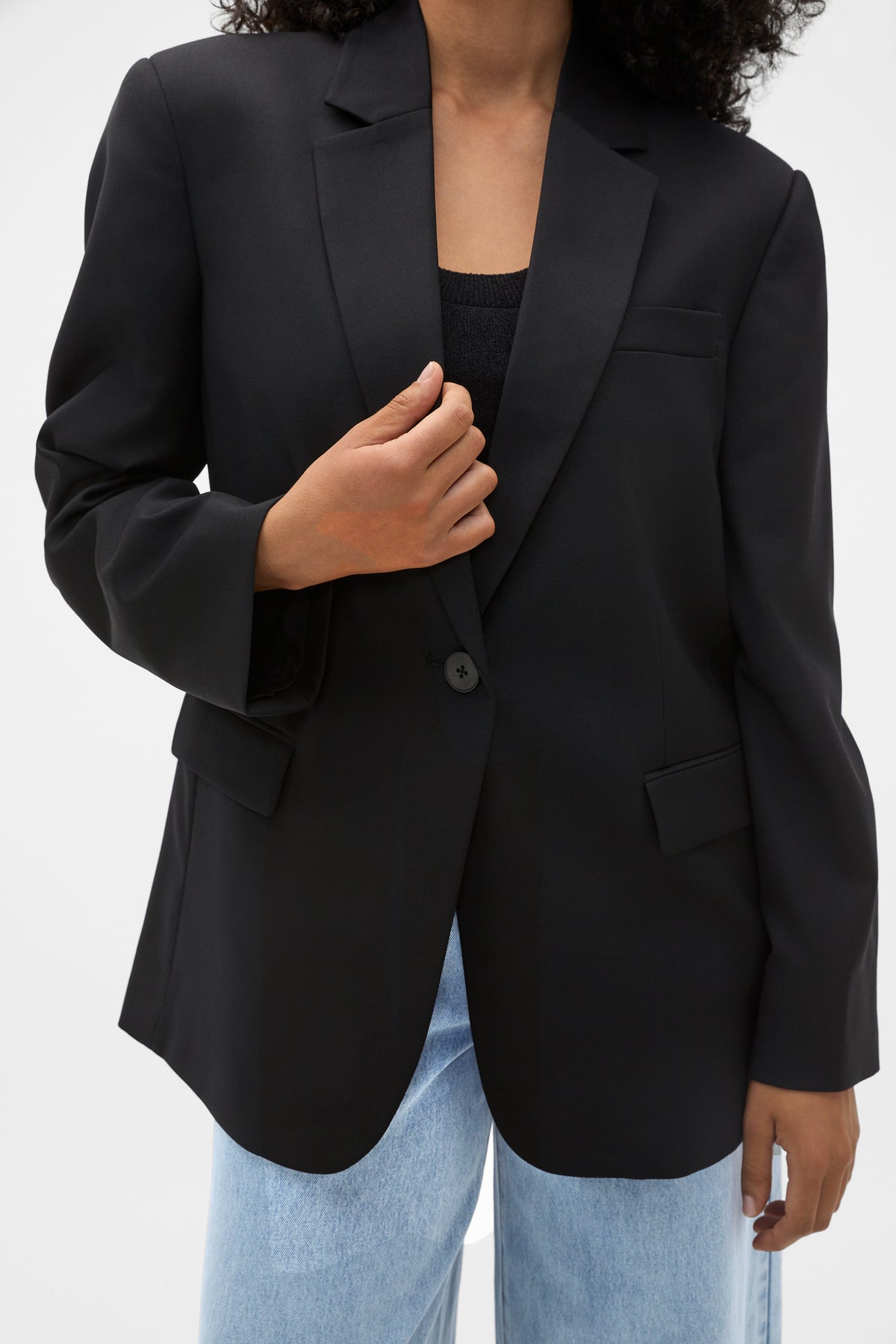 Wool Blend Blazer