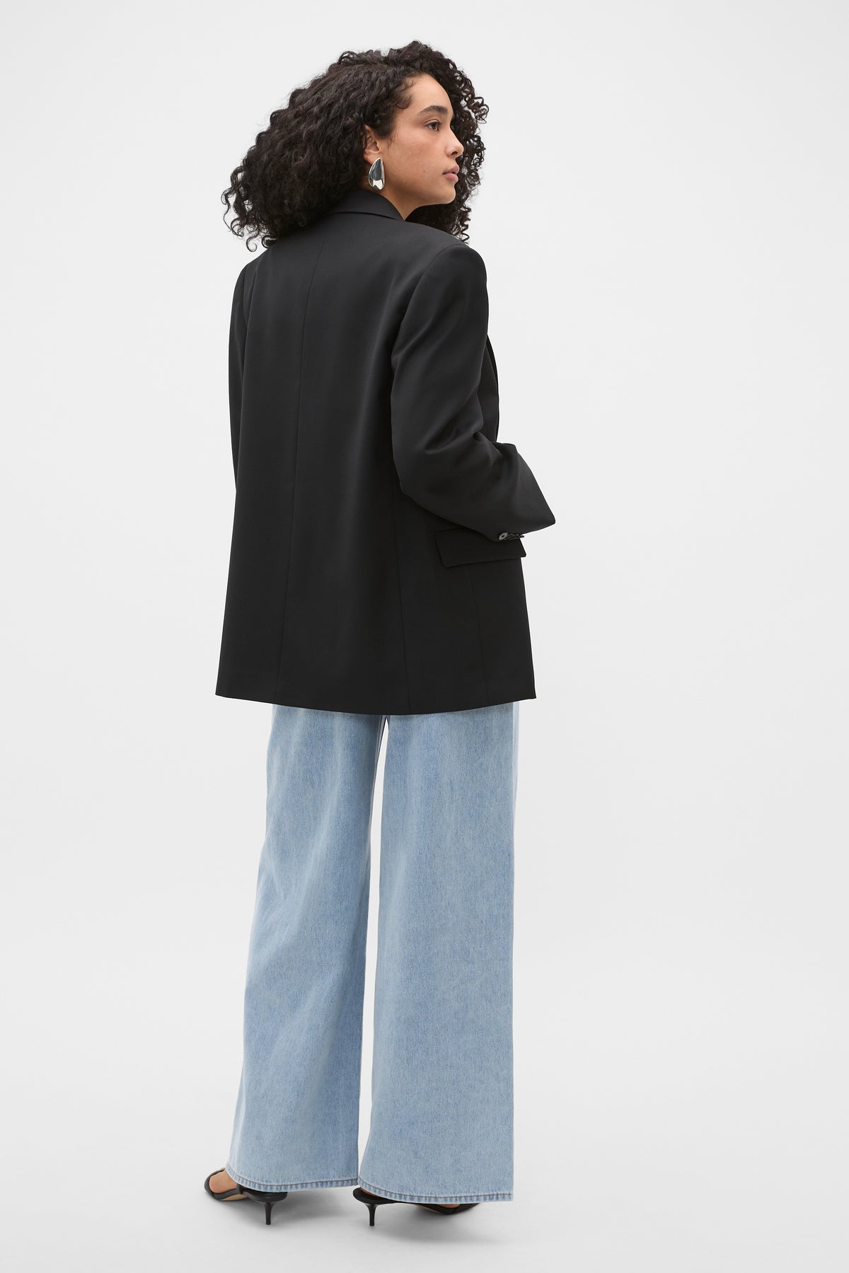Wool Blend Blazer