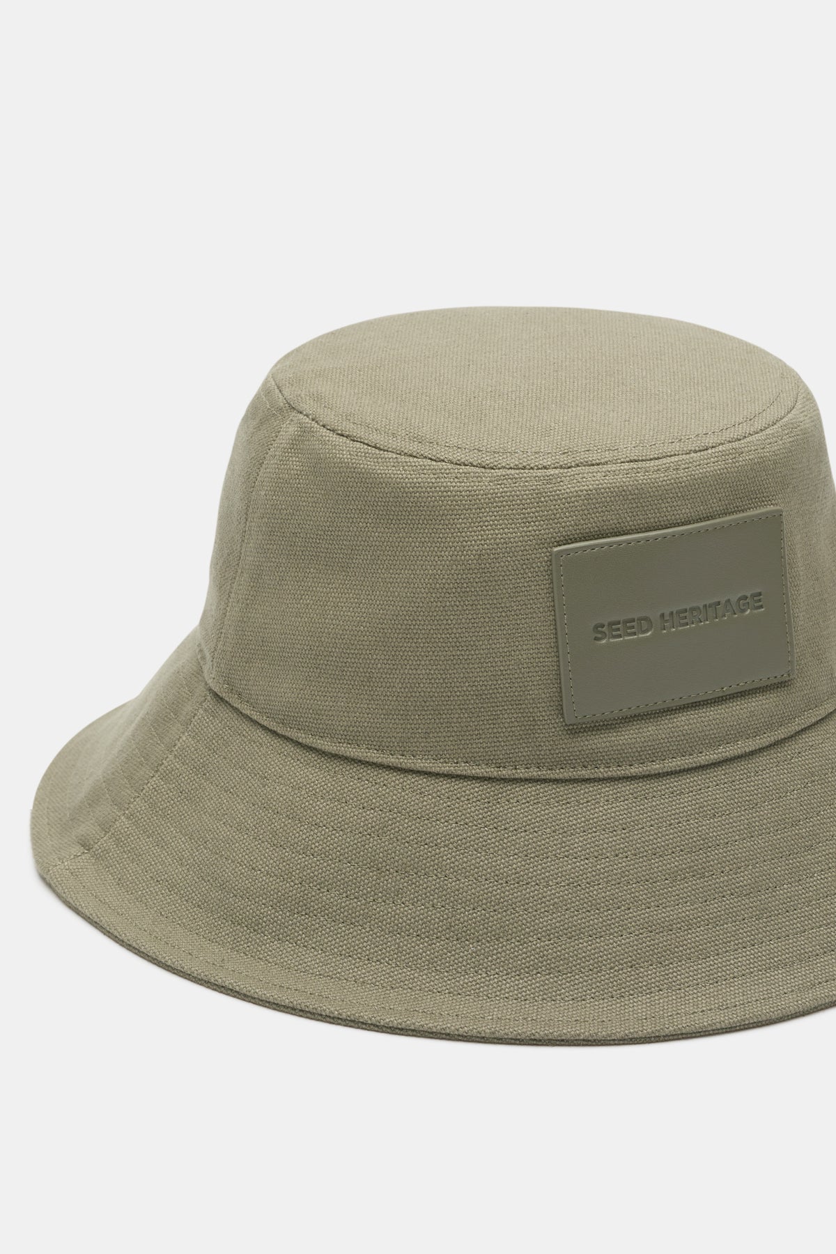 Logo Patch Bucket Hat