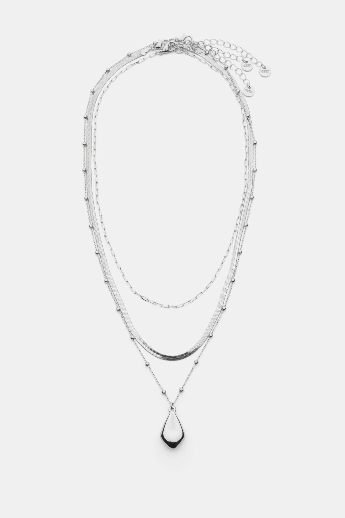 Oval Pendant Necklace